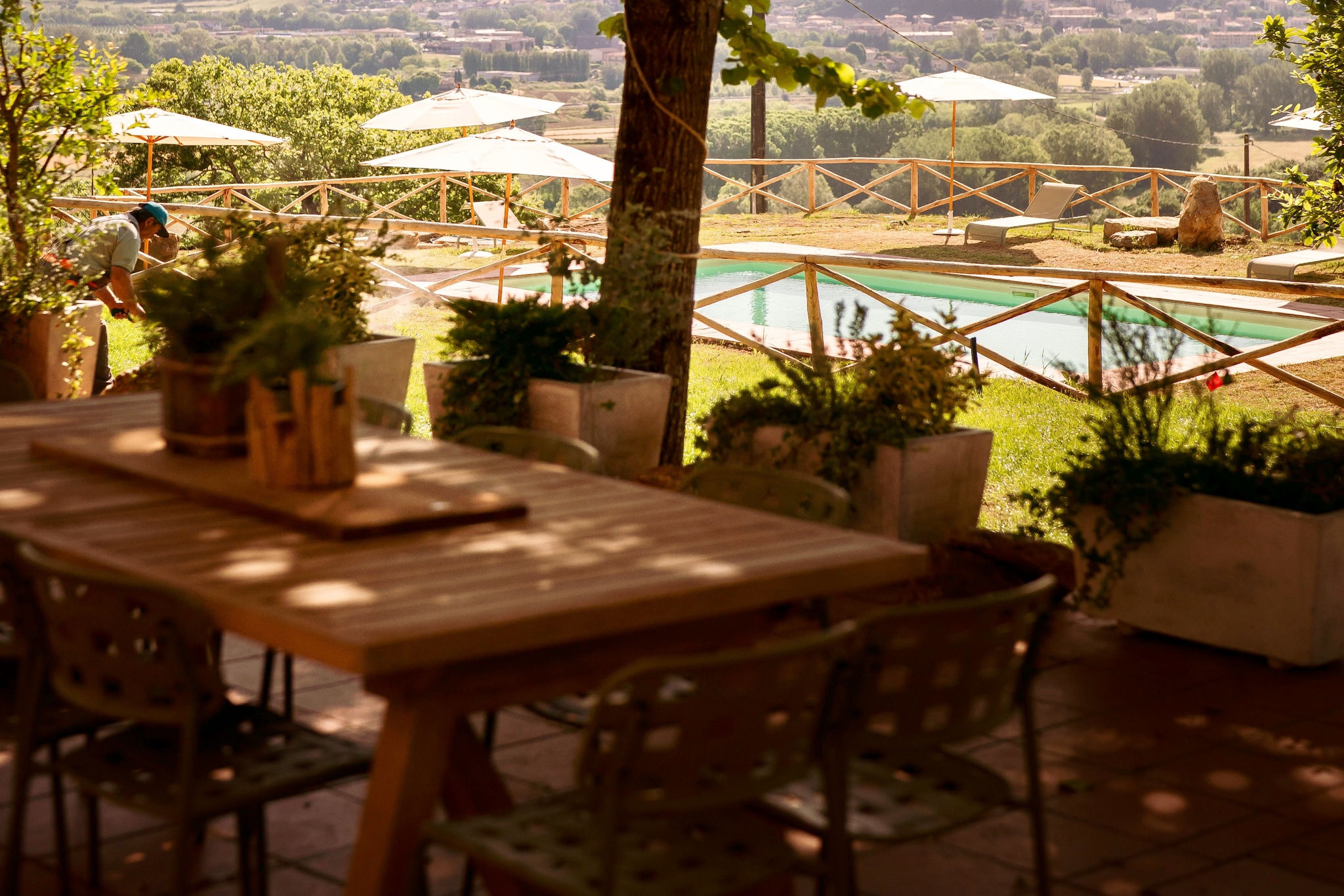 Agriturismo Tenuta Seriole-Terrasbalkon