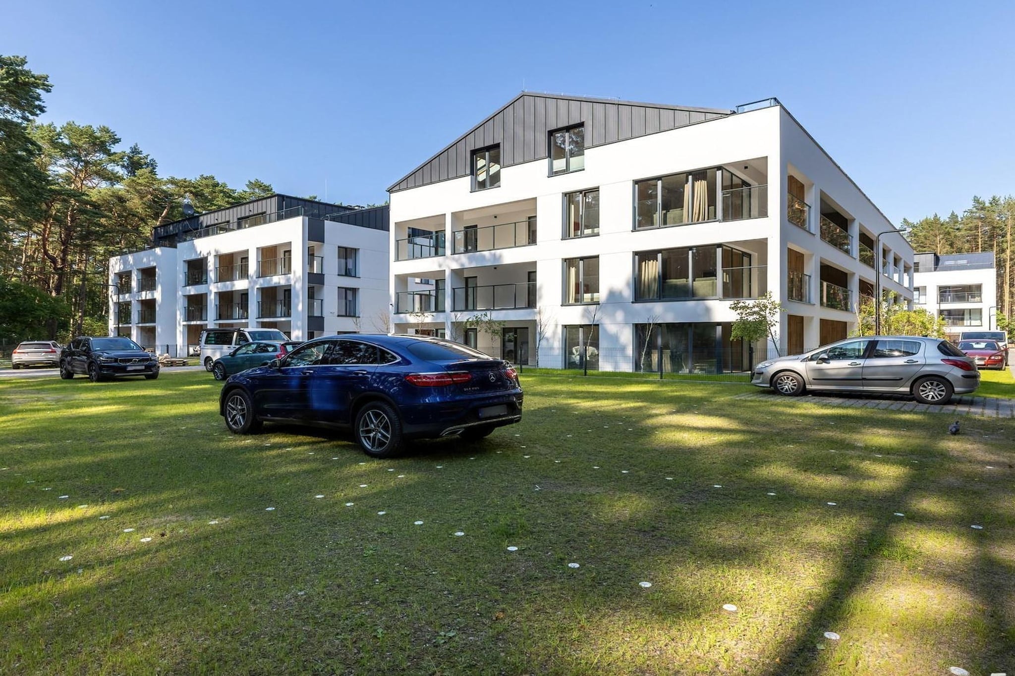 Apartament Uzdrowiskowa 4B-27 Łukęcin - Buitenkant zomer