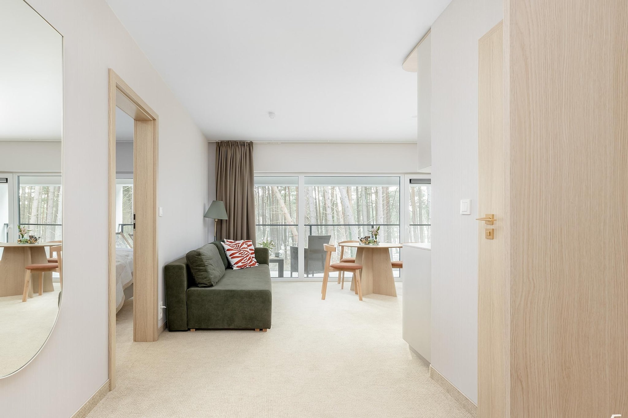 Apartament Uzdrowiskowa 4B-27 Łukęcin - Woonkamer