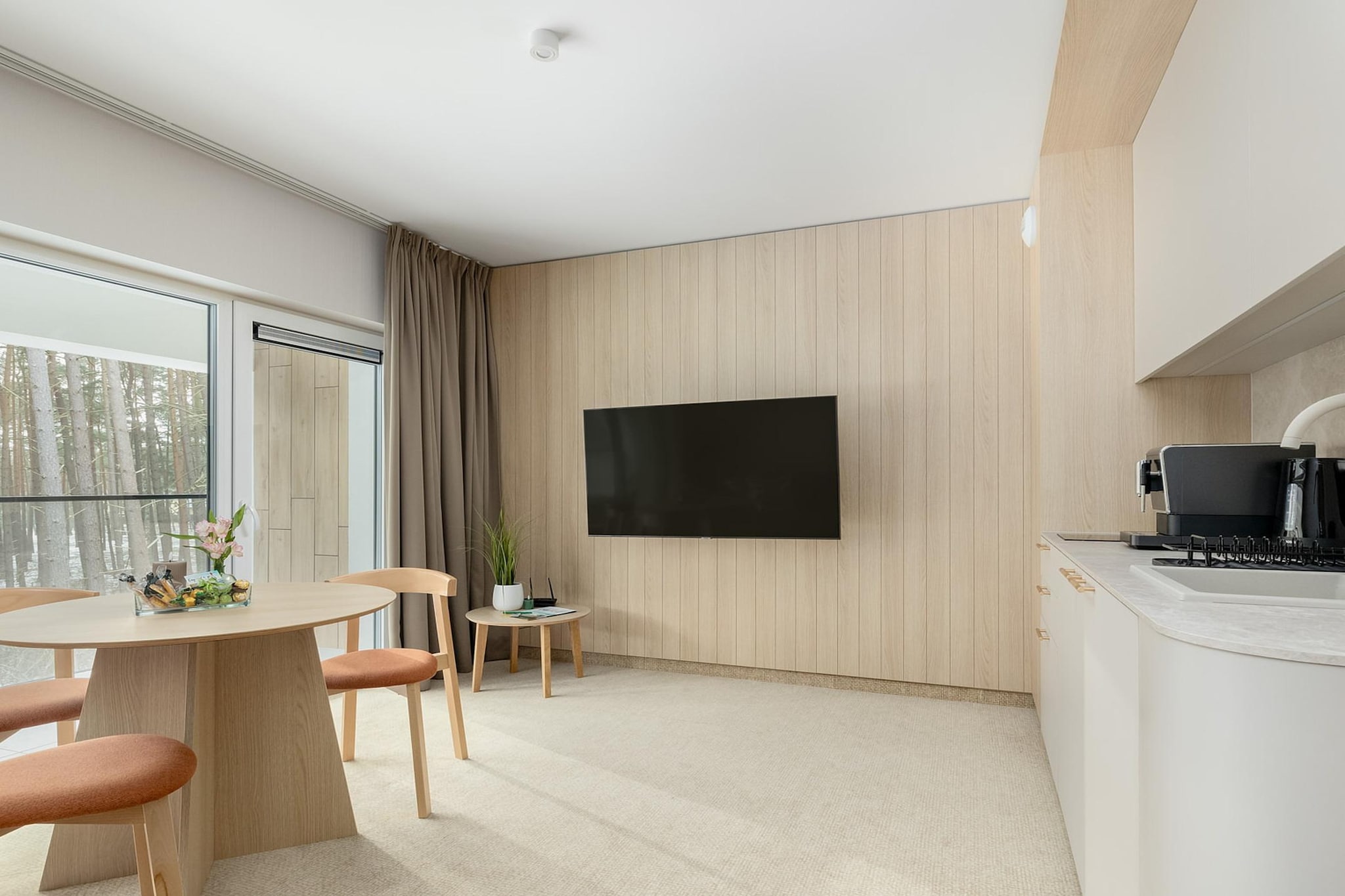 Apartament Uzdrowiskowa 4B-27 Łukęcin - Eetkamer