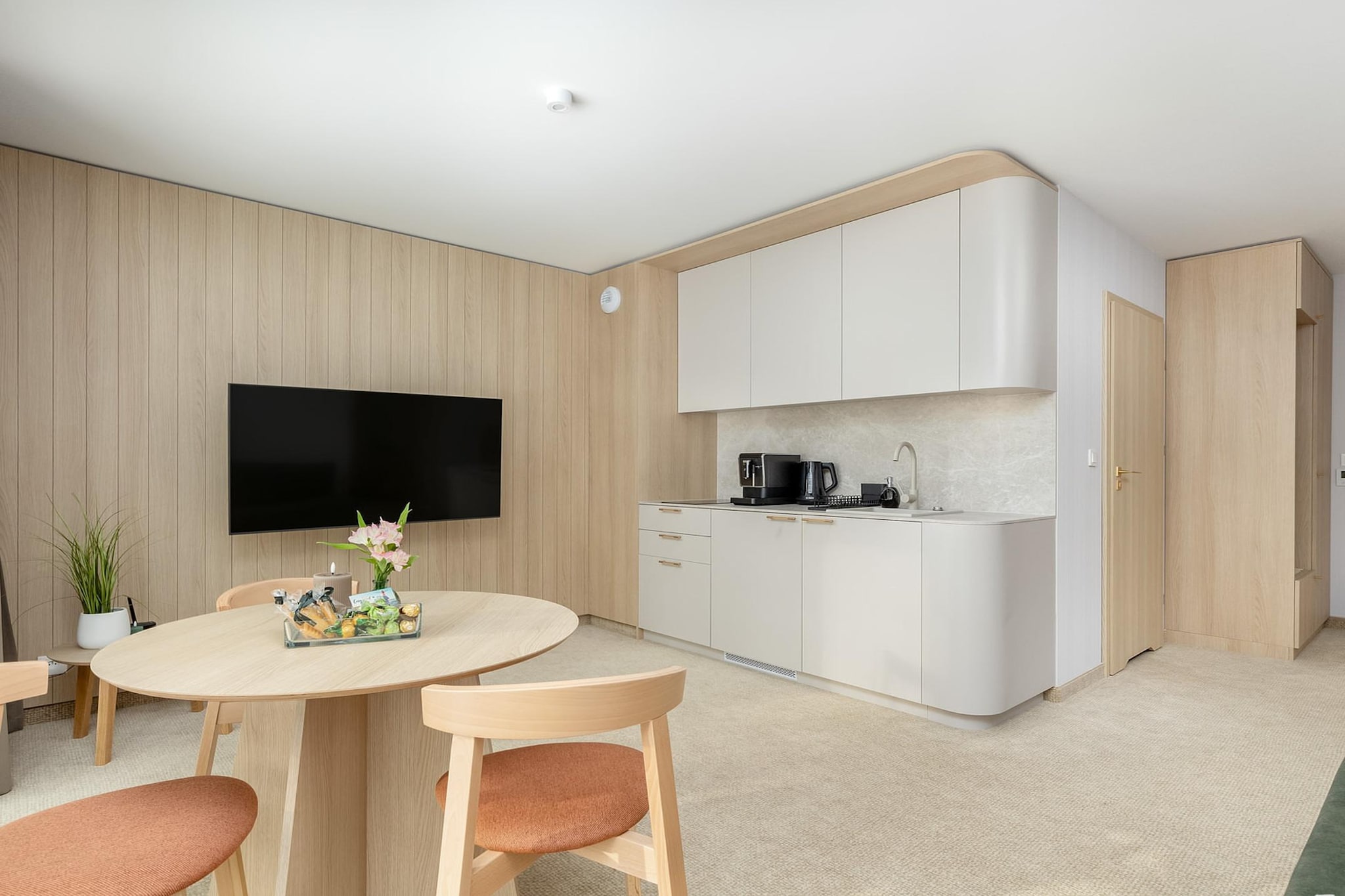 Apartament Uzdrowiskowa 4B-27 Łukęcin - Eetkamer