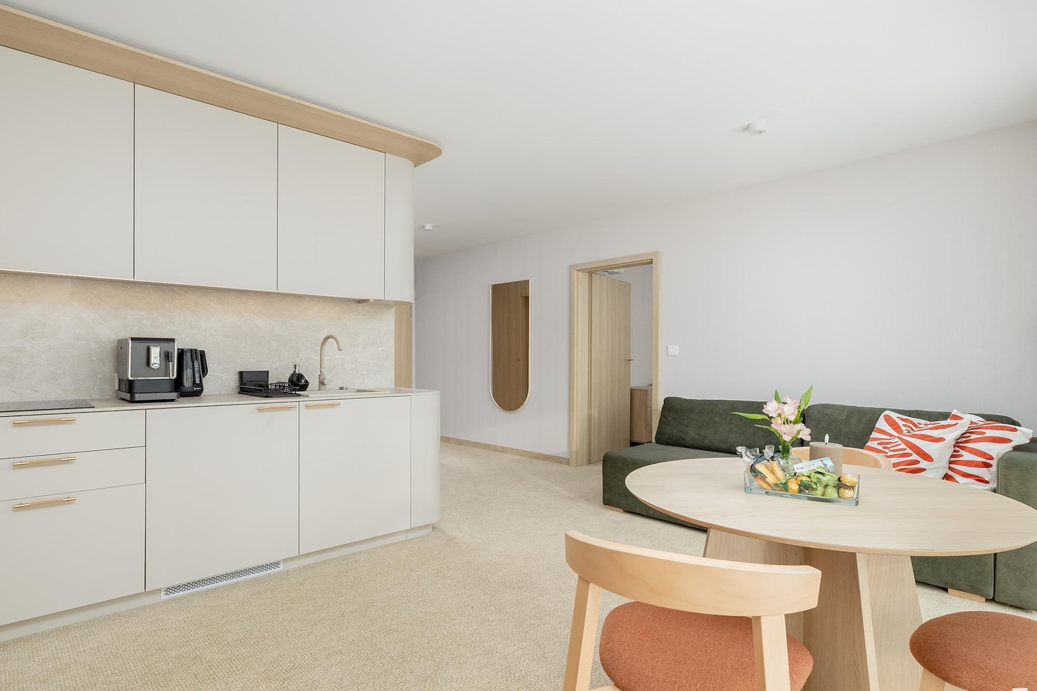 Apartament Uzdrowiskowa 4B-27 Łukęcin - Eetkamer