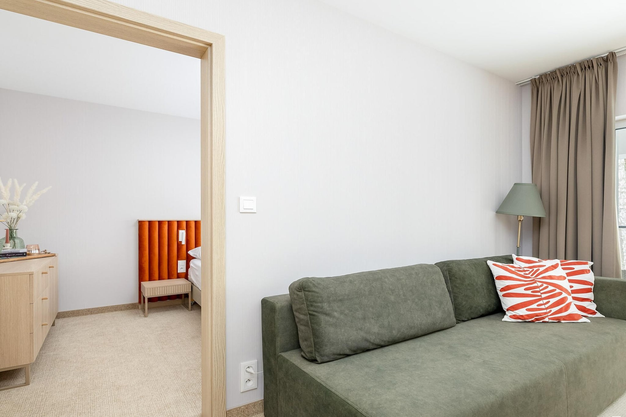Apartament Uzdrowiskowa 4B-27 Łukęcin - Woonkamer