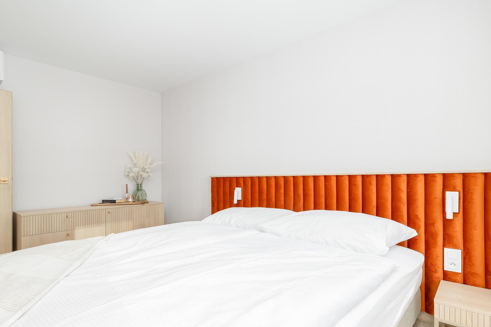 Apartament Uzdrowiskowa 4B-27 Łukęcin - Slaapkamer