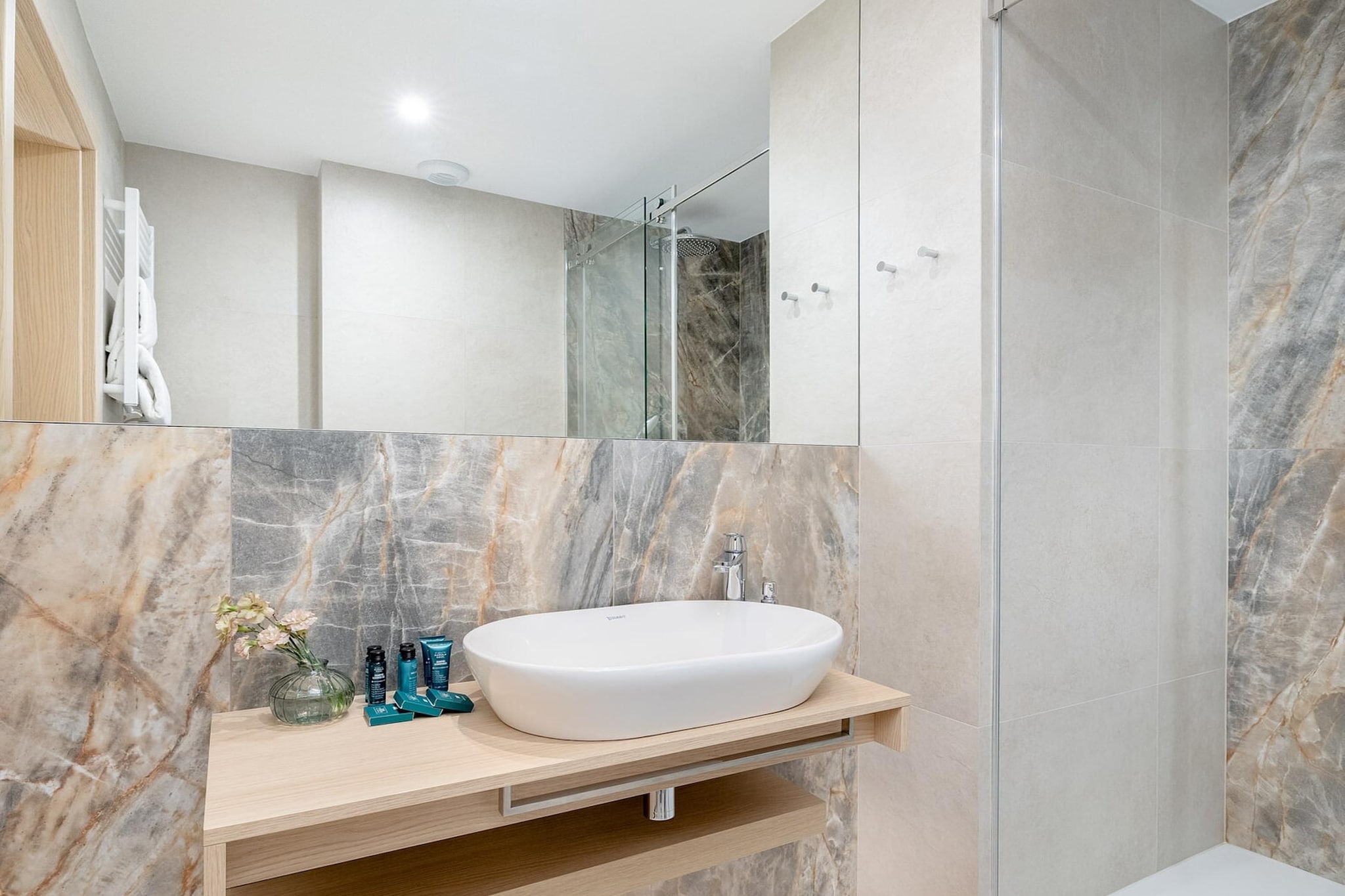 Apartament Uzdrowiskowa 4B-27 Łukęcin - Badkamer