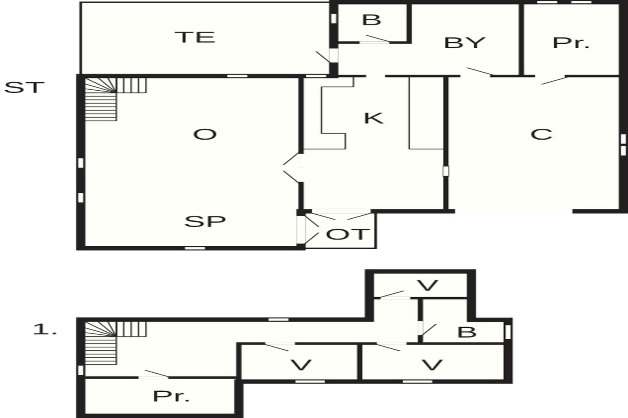6 person holiday home in Snedsted-Floor plan
