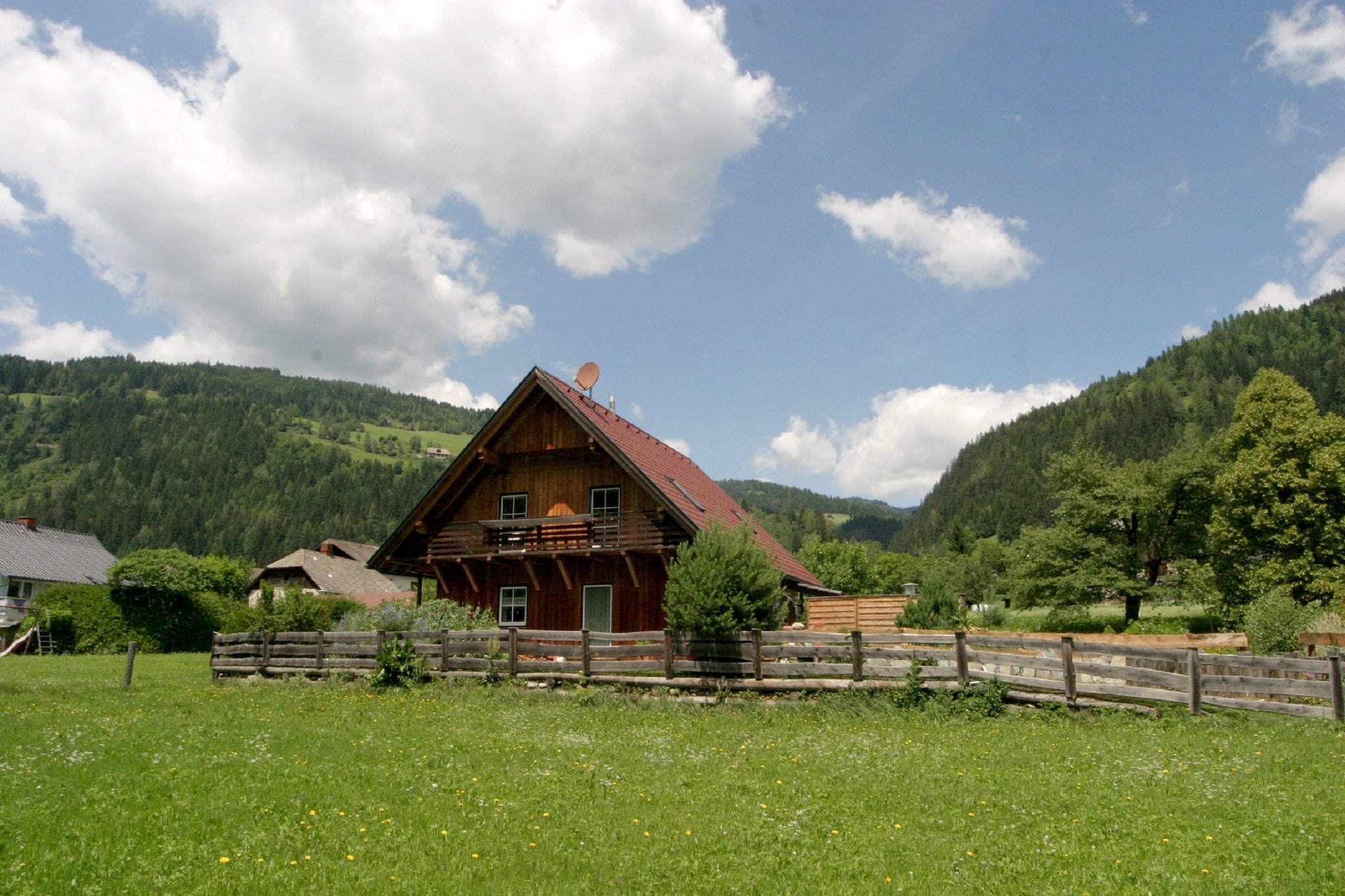 Chalet Eder-Buitenkant zomer