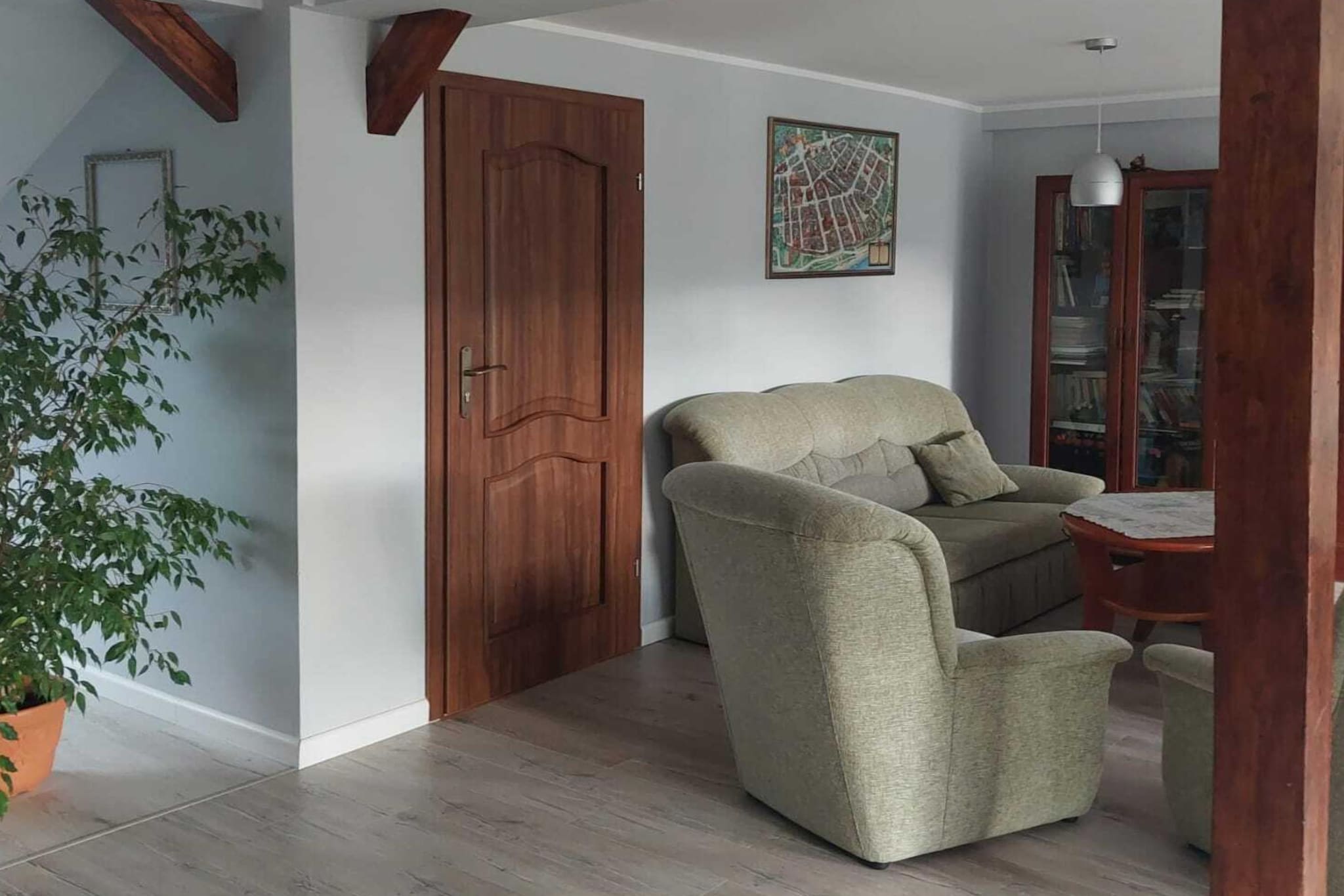 Komfortowy apartament dla 7 osób - Woonkamer
