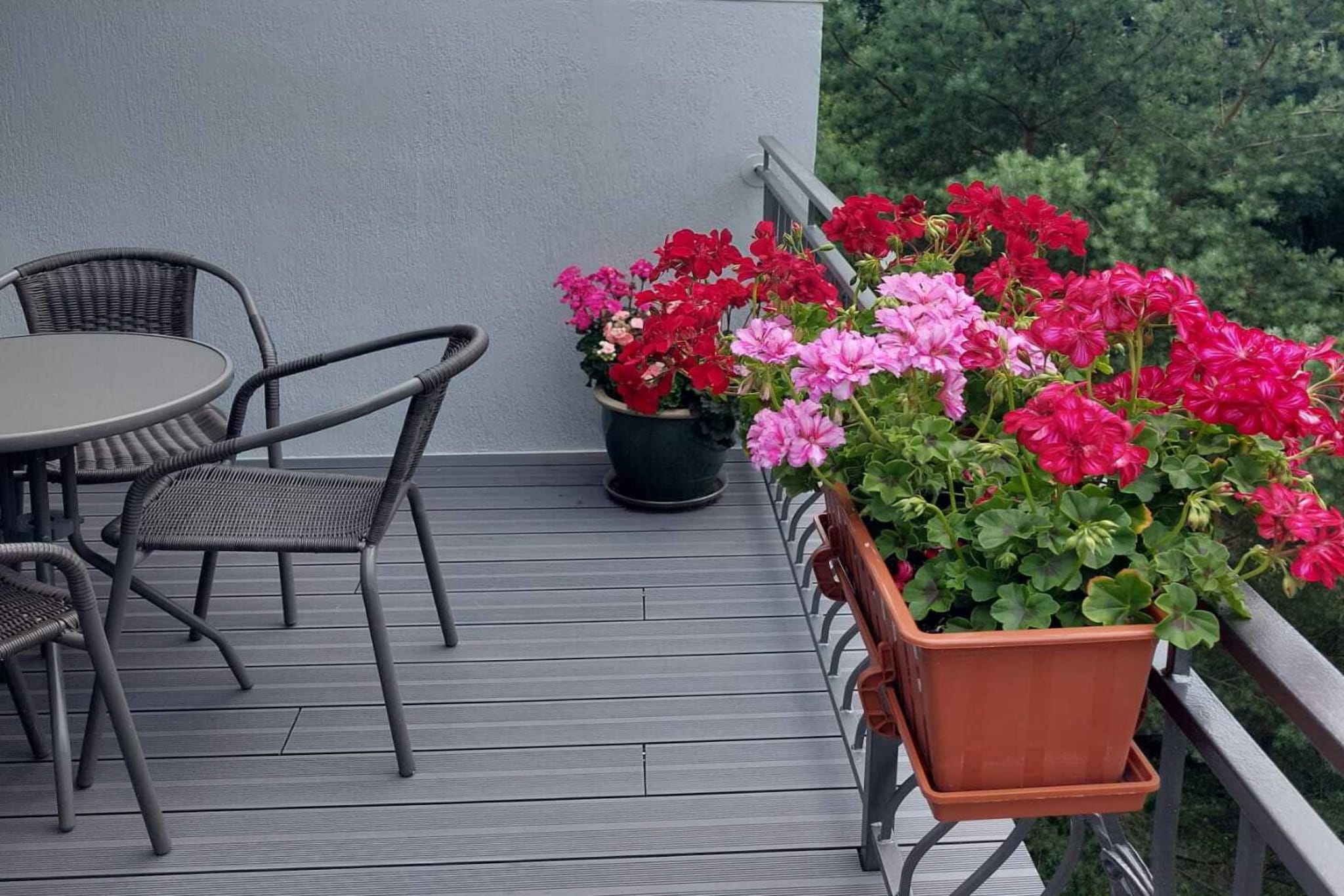 Komfortowy apartament dla 6 osób - Terrasbalkon