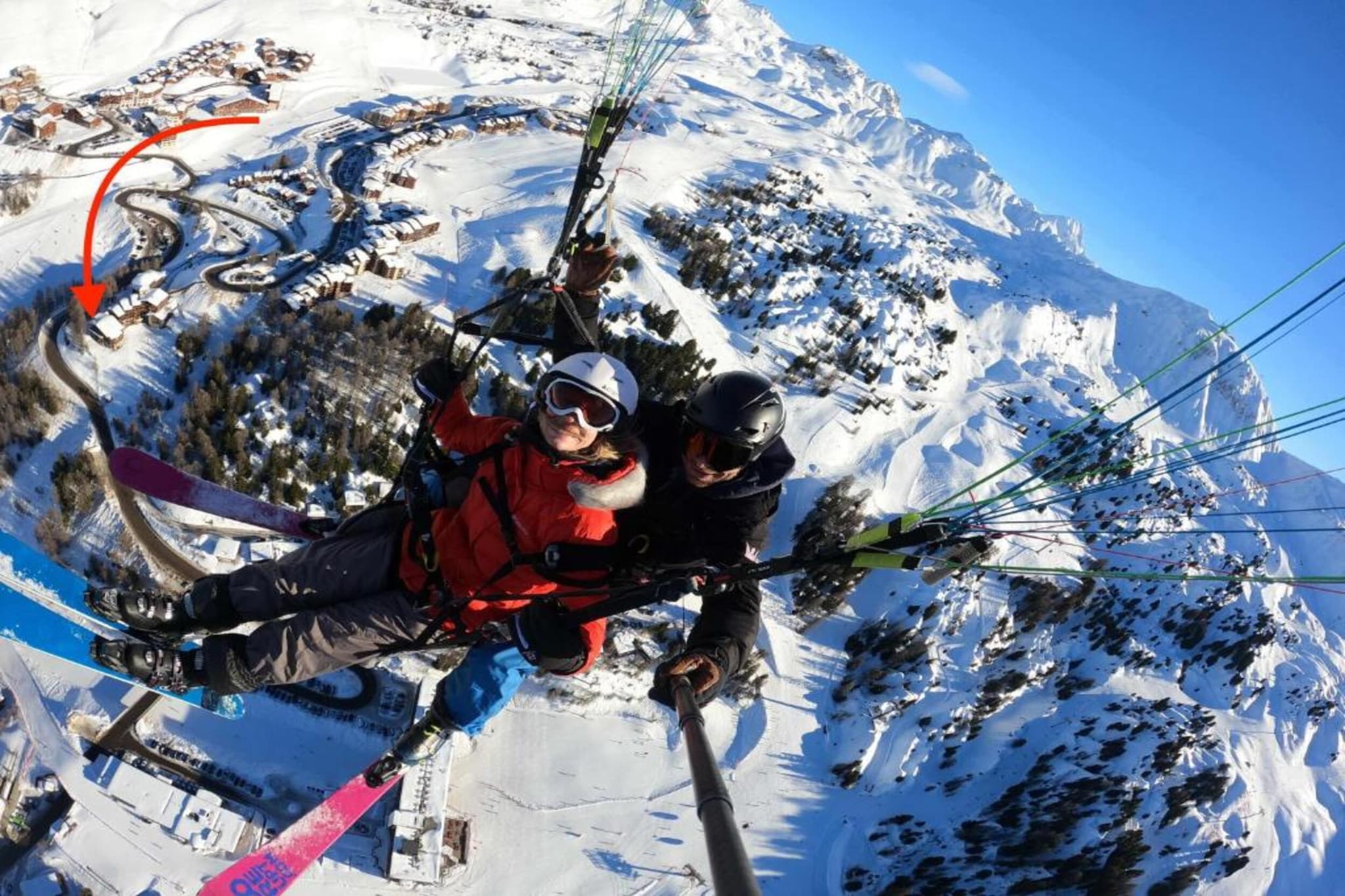 Chalet L'Arpette Lodge Plagne 1800-Gebied winter 20km