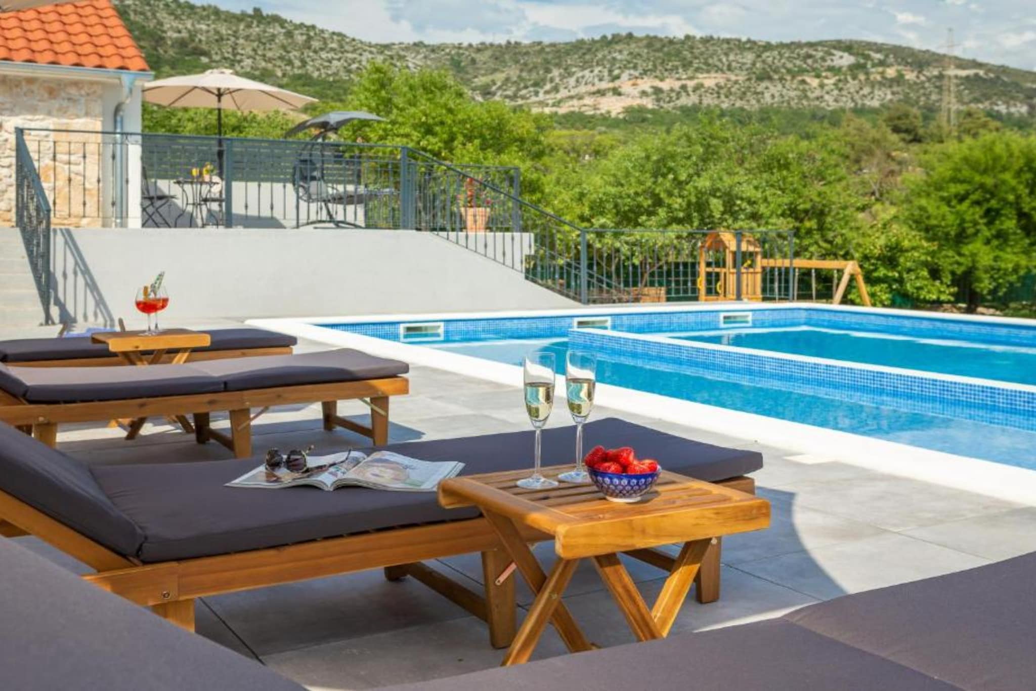 Villa Casa Di Pietra-Zwembad