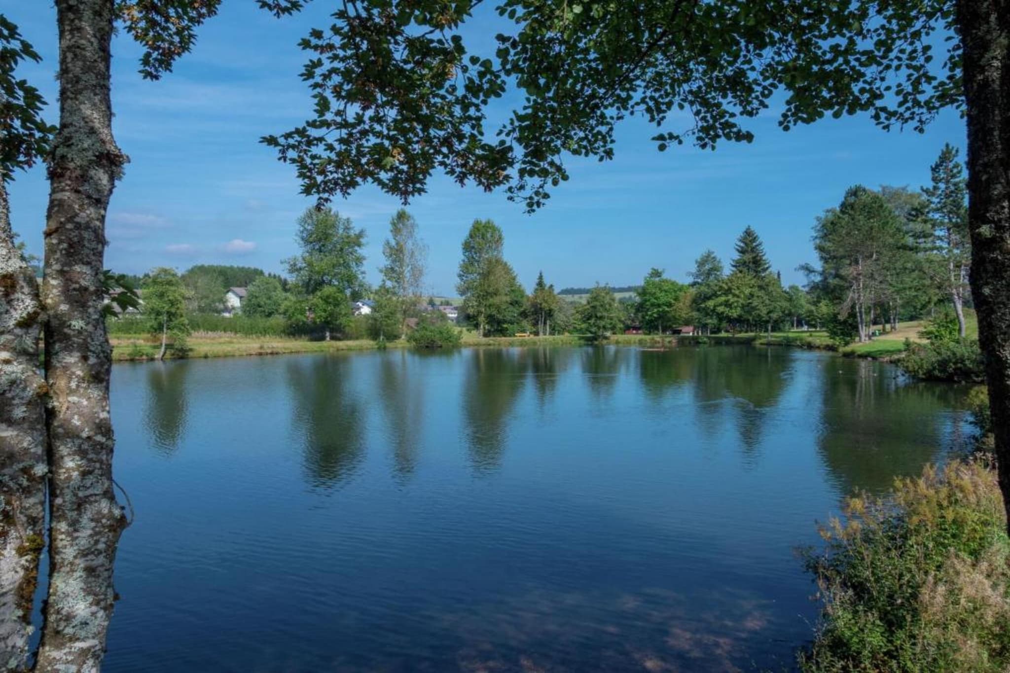 Bernau-Gebieden zomer 20km