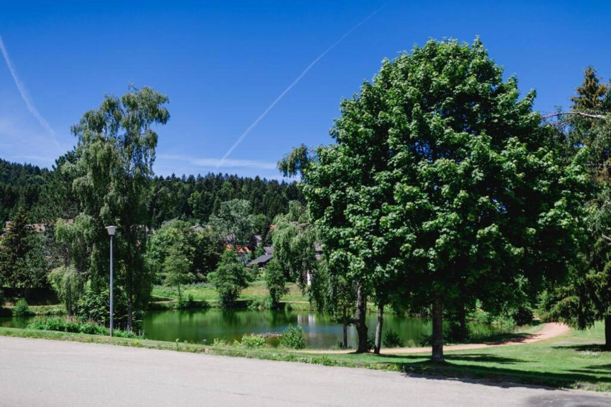 Bernau-Gebieden zomer 20km
