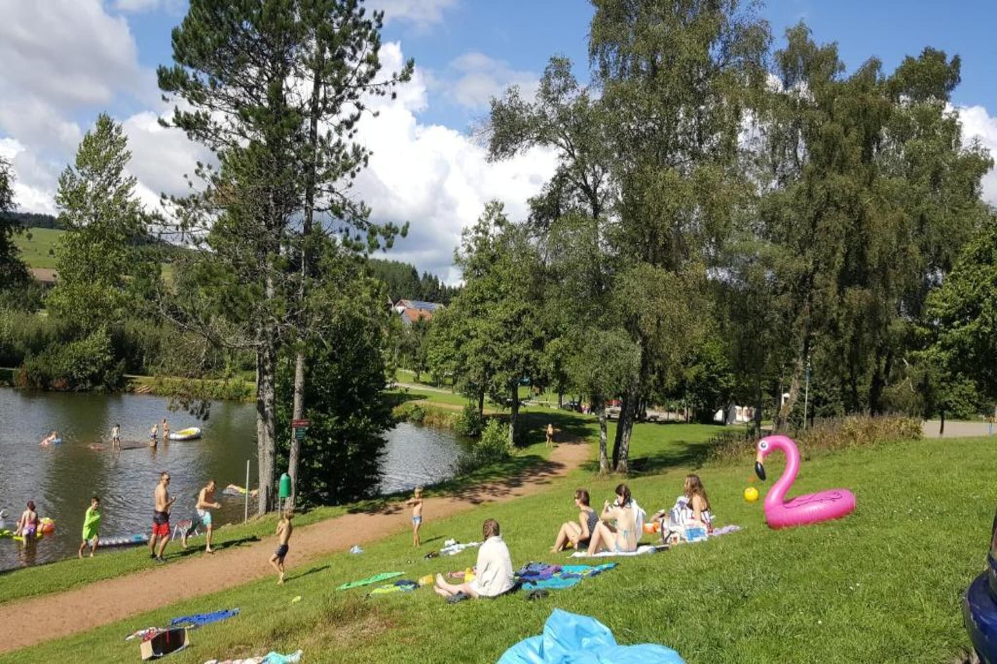 Bernau-Gebieden zomer 20km