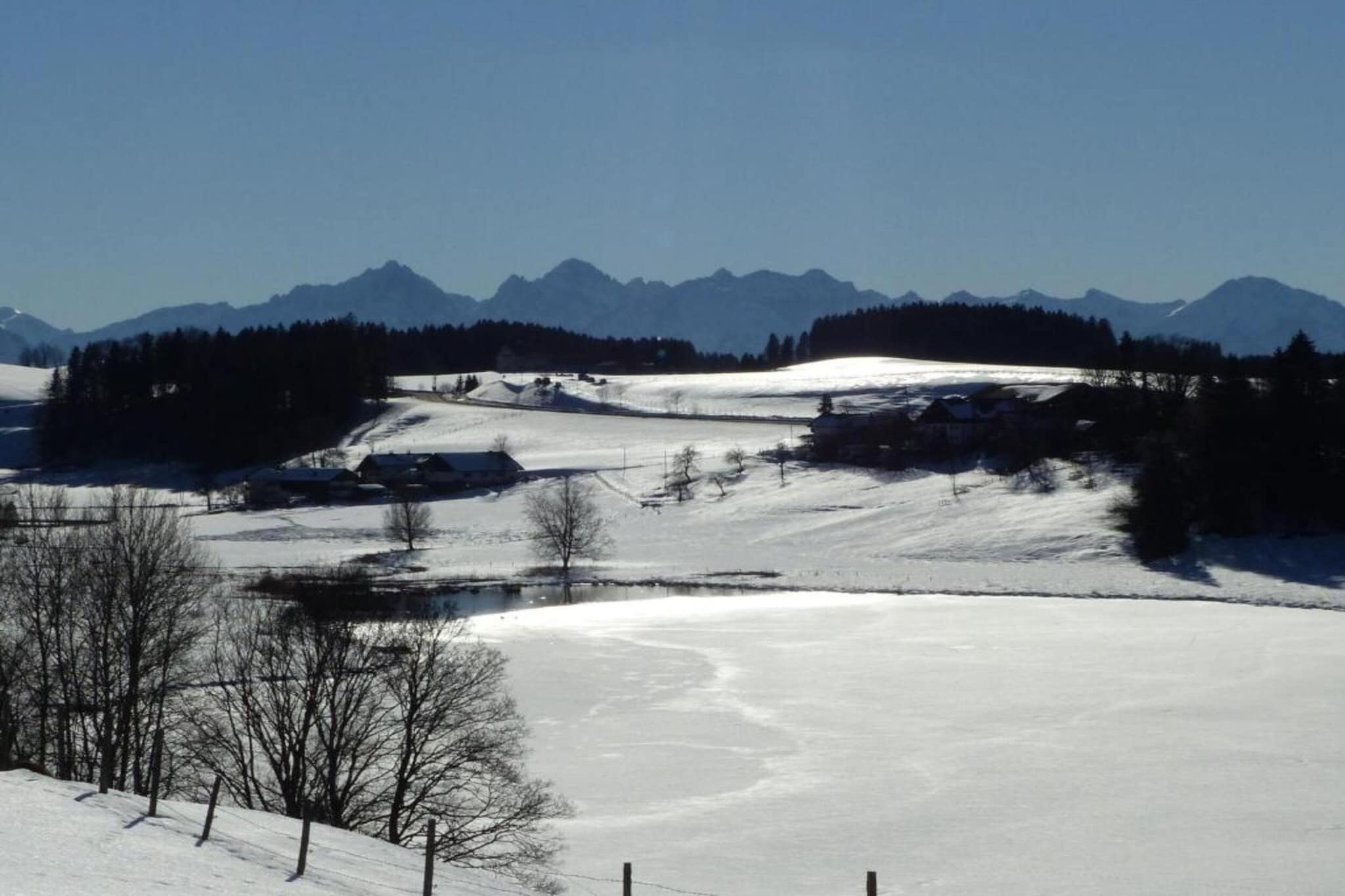Steingaden-Gebied winter 20km