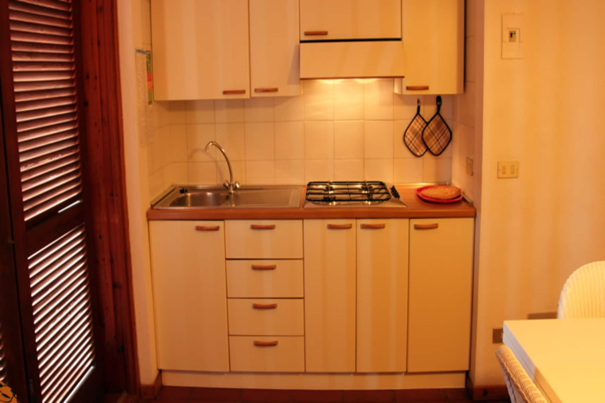 Porto Laconia Residence Appartamento E-Keuken