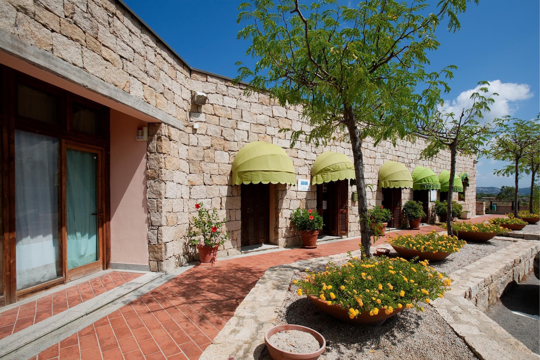 Porto Laconia Residence Appartamento C-Buitenkant zomer