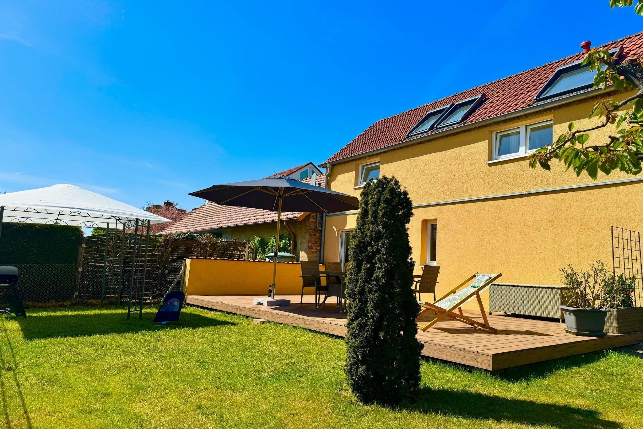 Ferienhaus Havelzeit - 2 Personen - Tuinen zomer