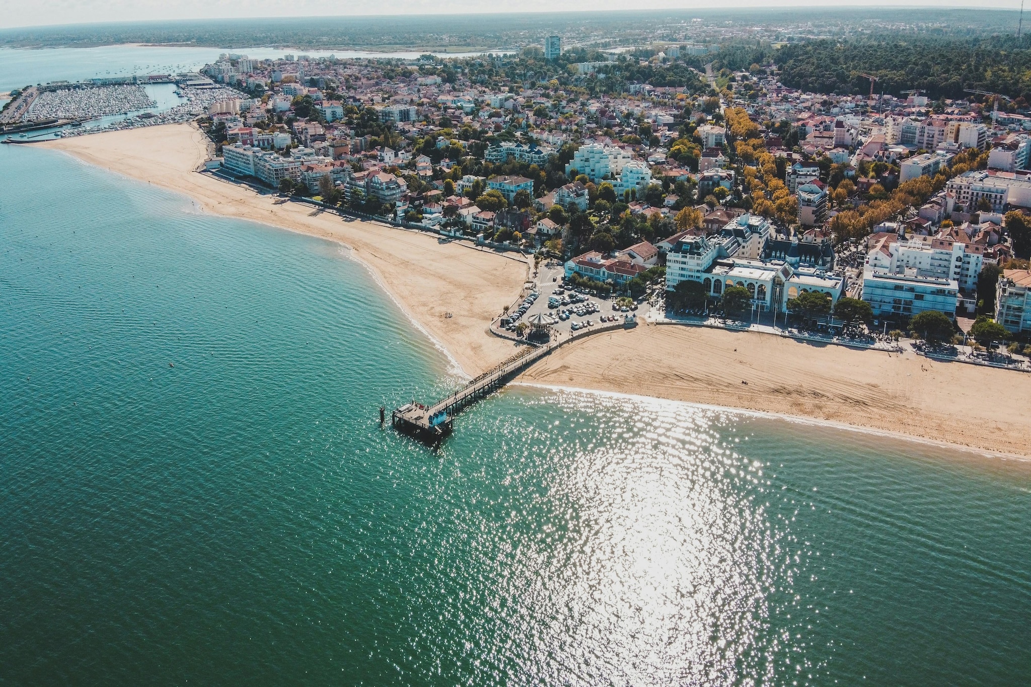 Vakantiehuis in Arcachon met tuin en buitenkeuken-Gebieden zomer 5km