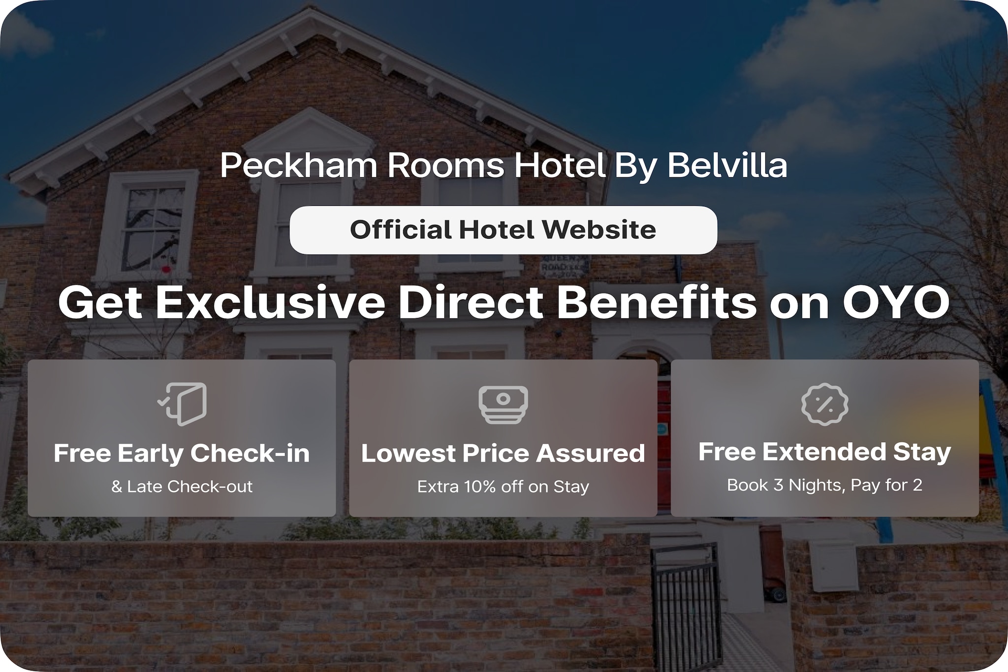 Standard Double  Peckham Rooms Hotel