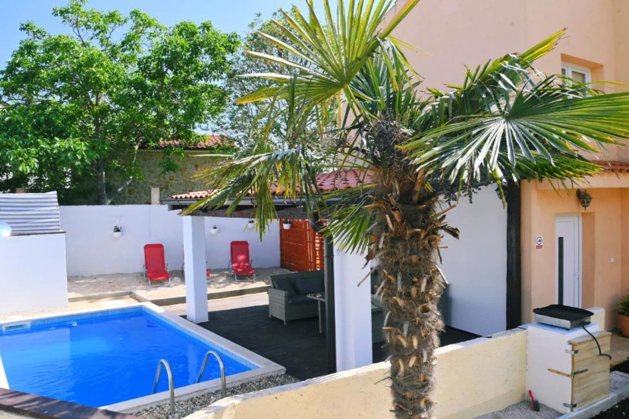 Holiday Home Mumy - Four Bedroom Holiday Home with Pool-Outdoor