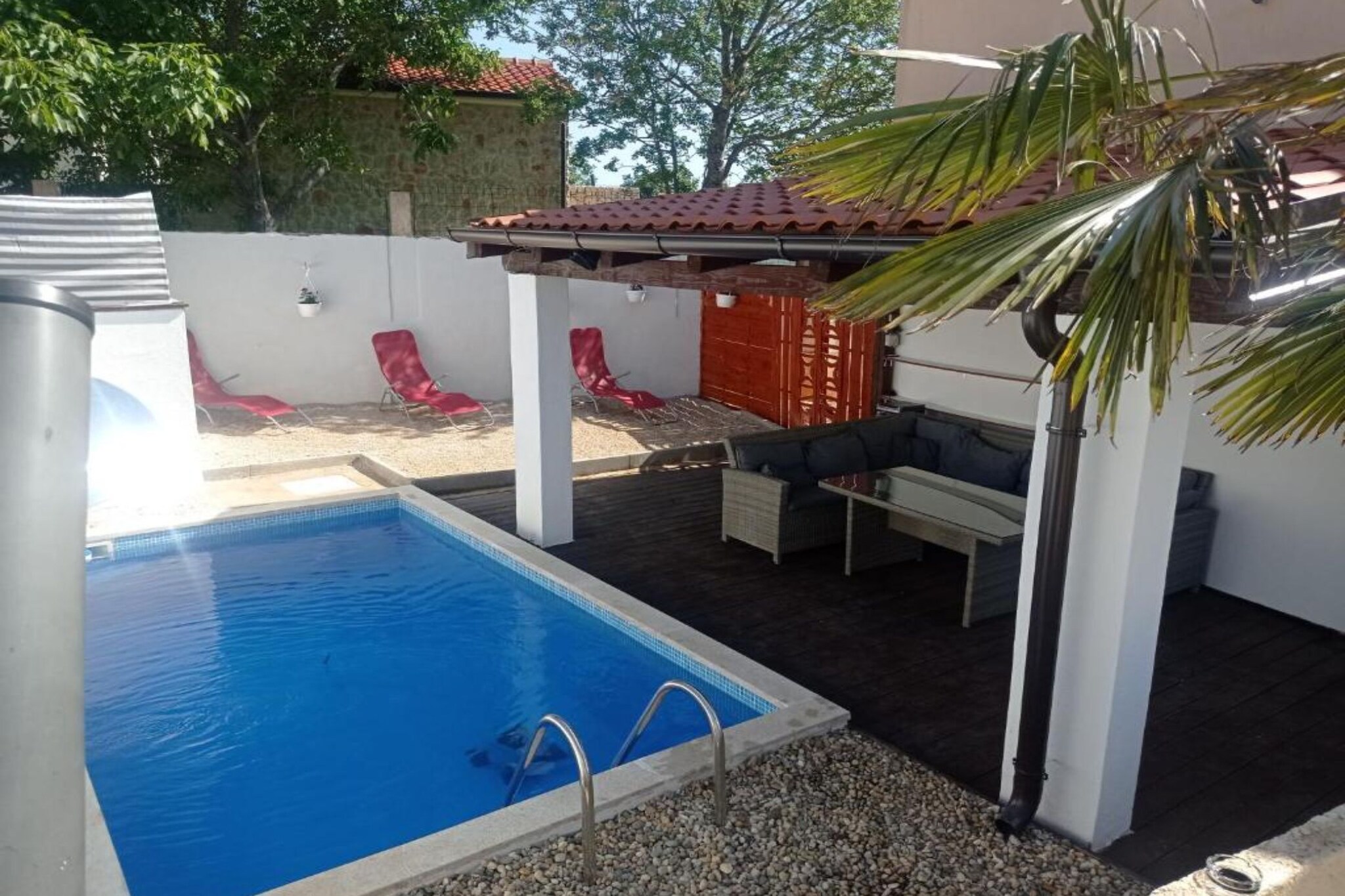 Holiday Home Mumy - Four Bedroom Holiday Home with Pool-Pool