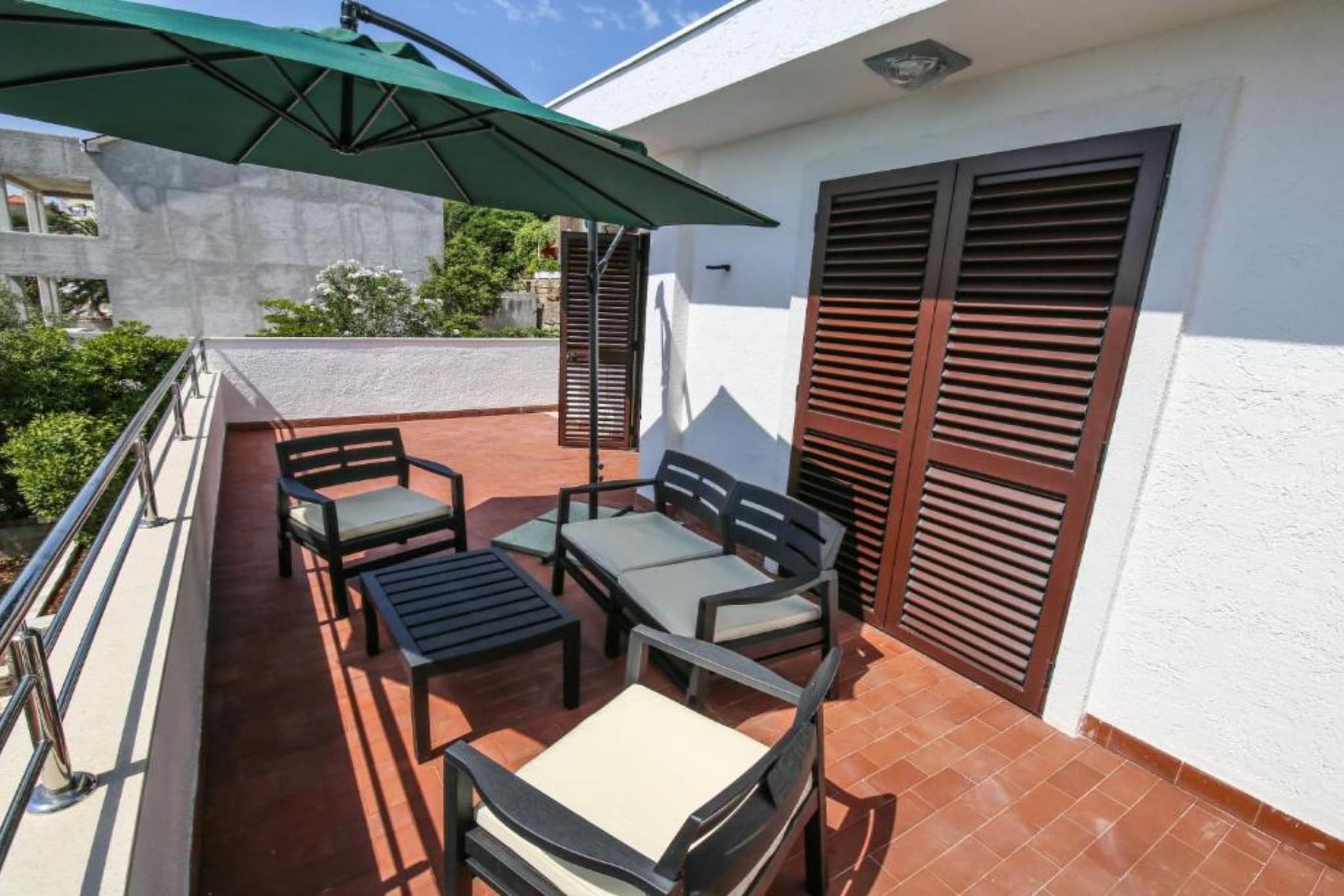 Apartment Darmy - Two Bedroom Apartment-Terrace balcony