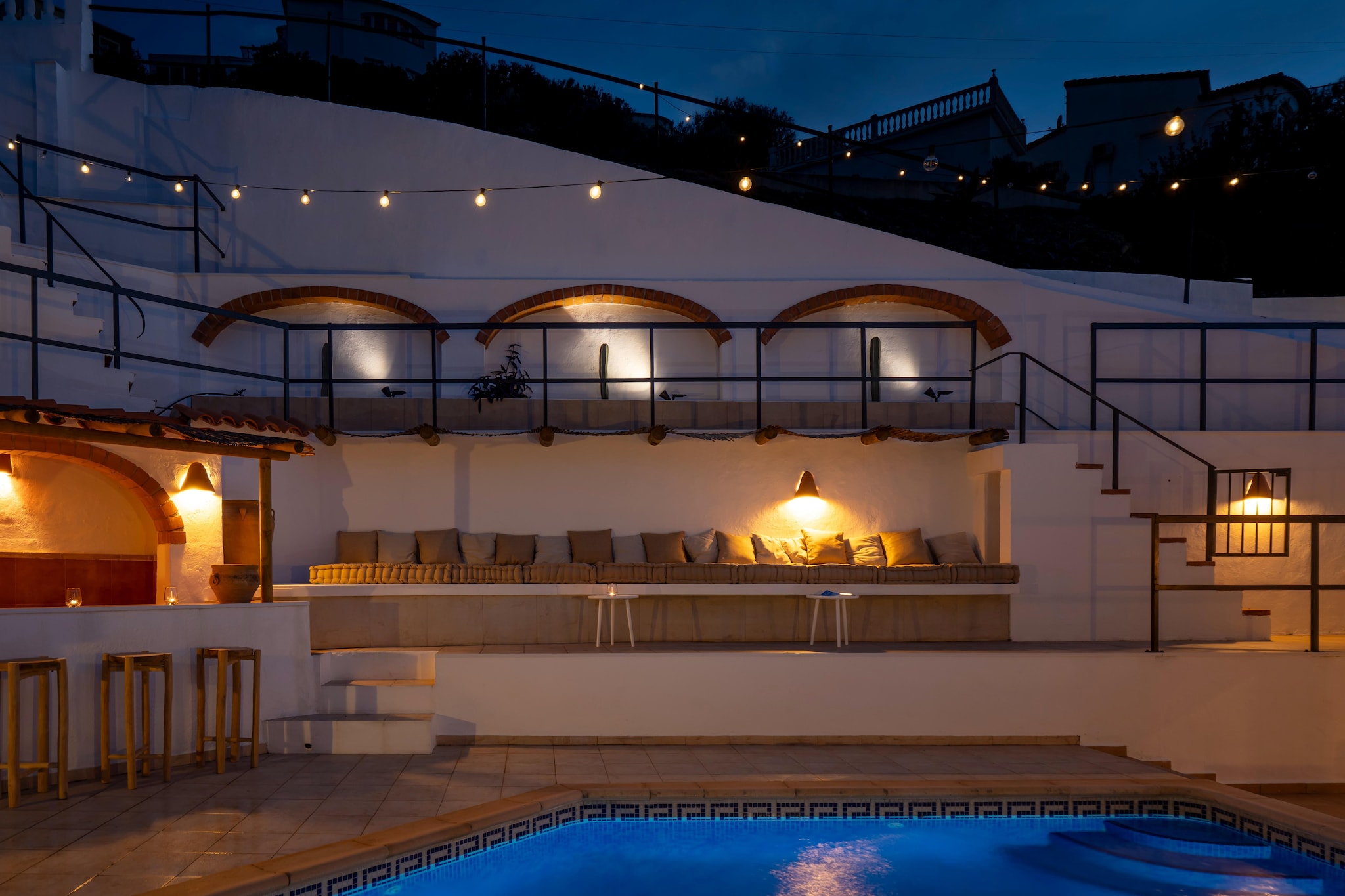 Villa Vista Pedreguer-Buitenkant zomer