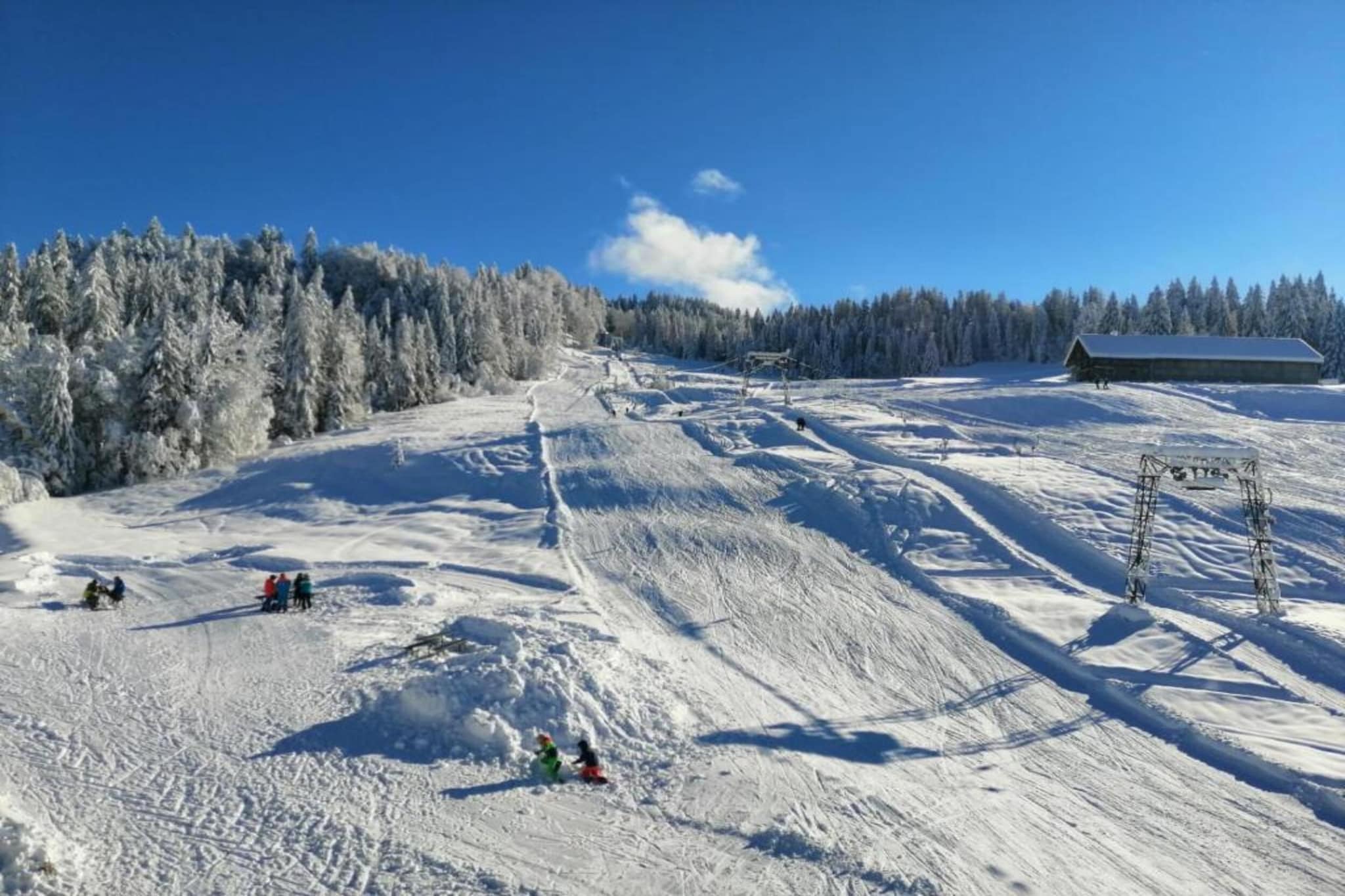 Barbara-Gebied winter 20km