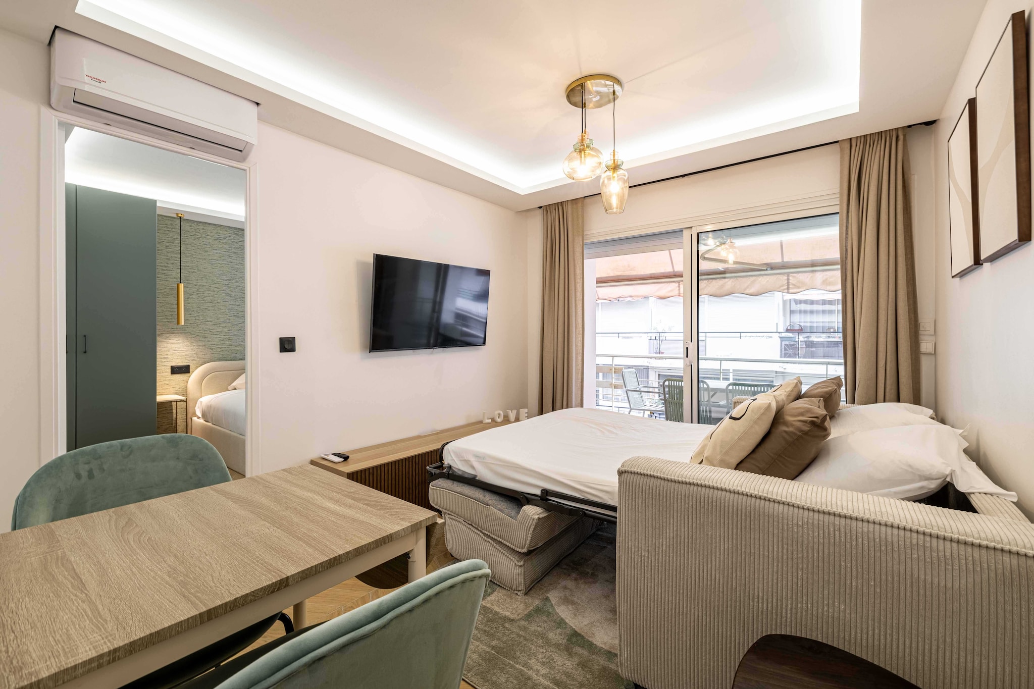 Elegant Apt with balcony 1BD/4P - Croisette/Cannes