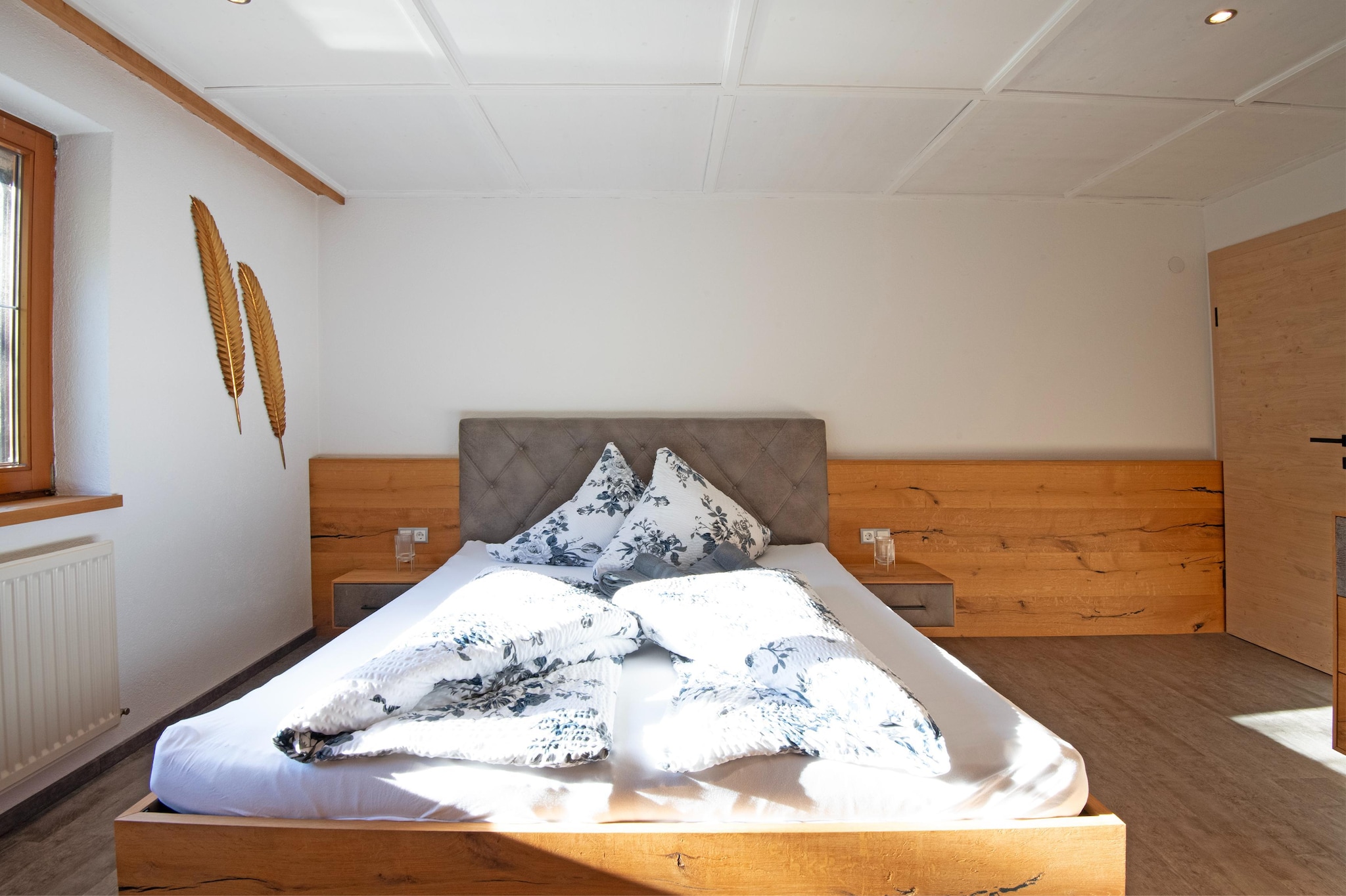 Exklusive Ferienwohnung mit Whirlpool-Slaapkamer