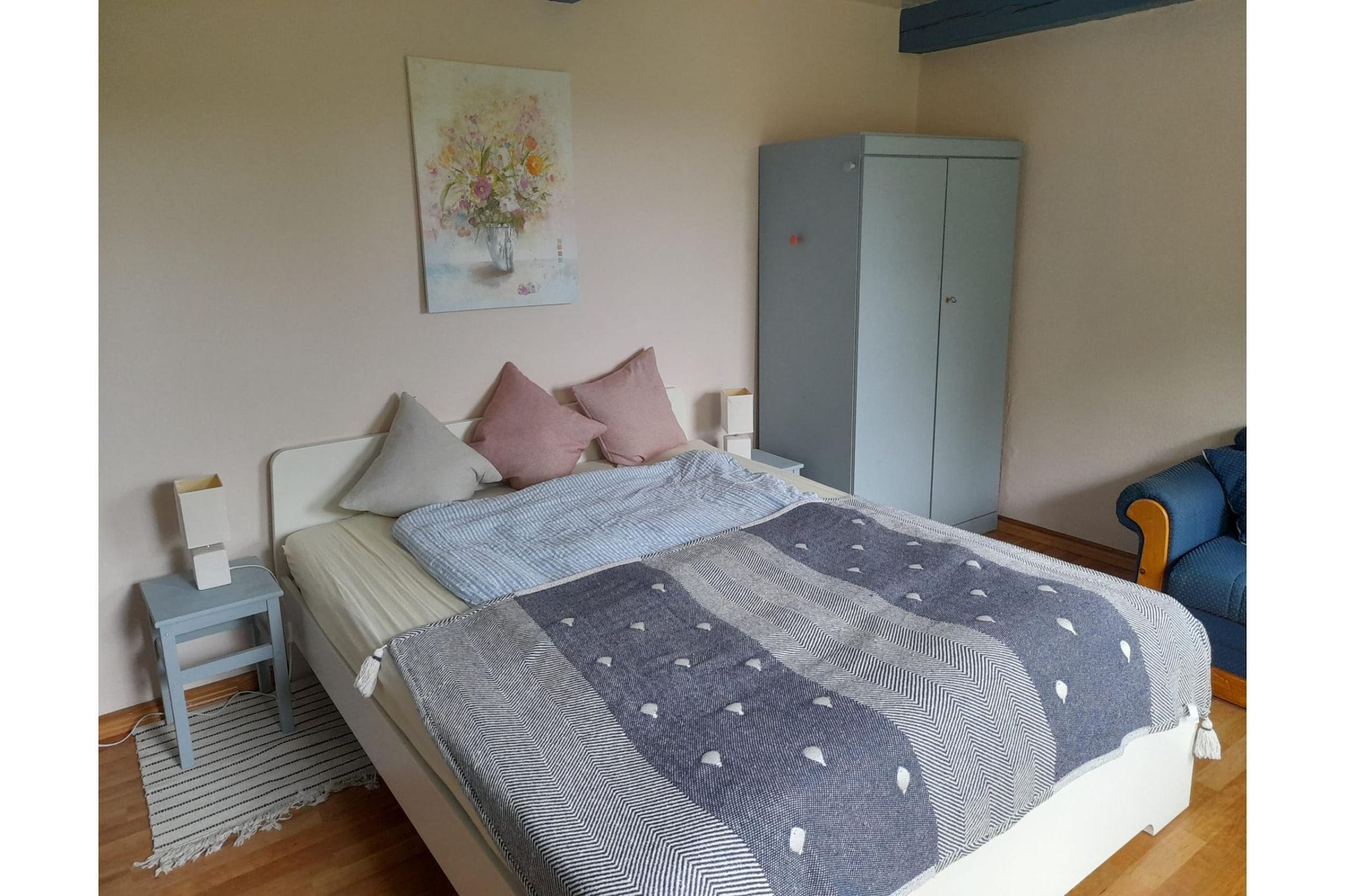 Opas Hus auf Pellworm 2 Pers - Bedroom