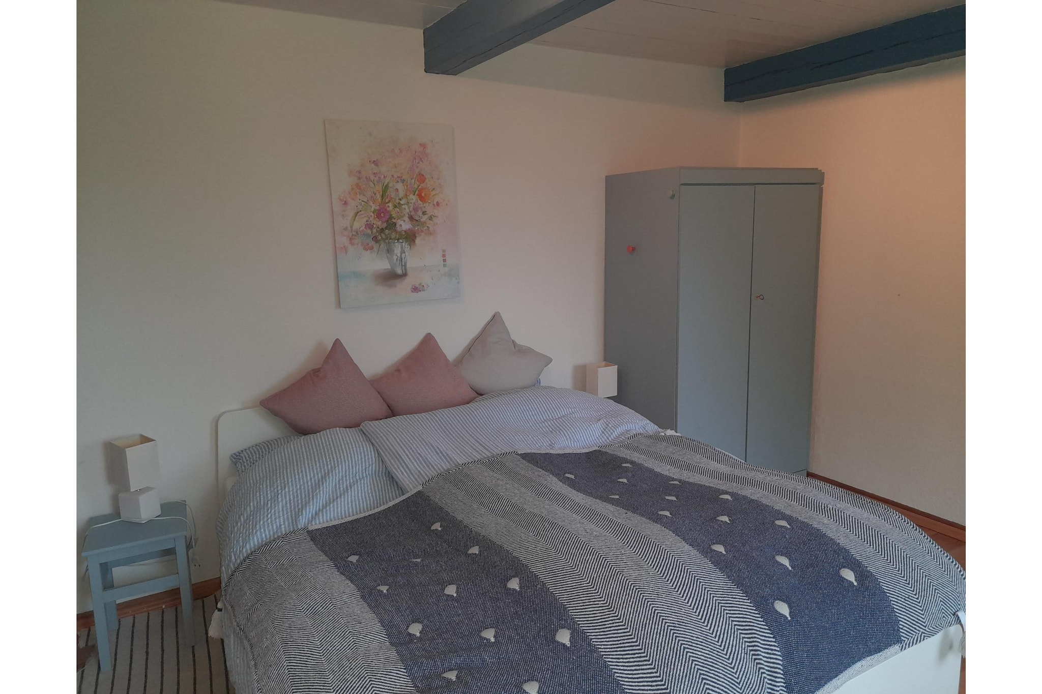 Opas Hus auf Pellworm 3 Pers-Slaapkamer