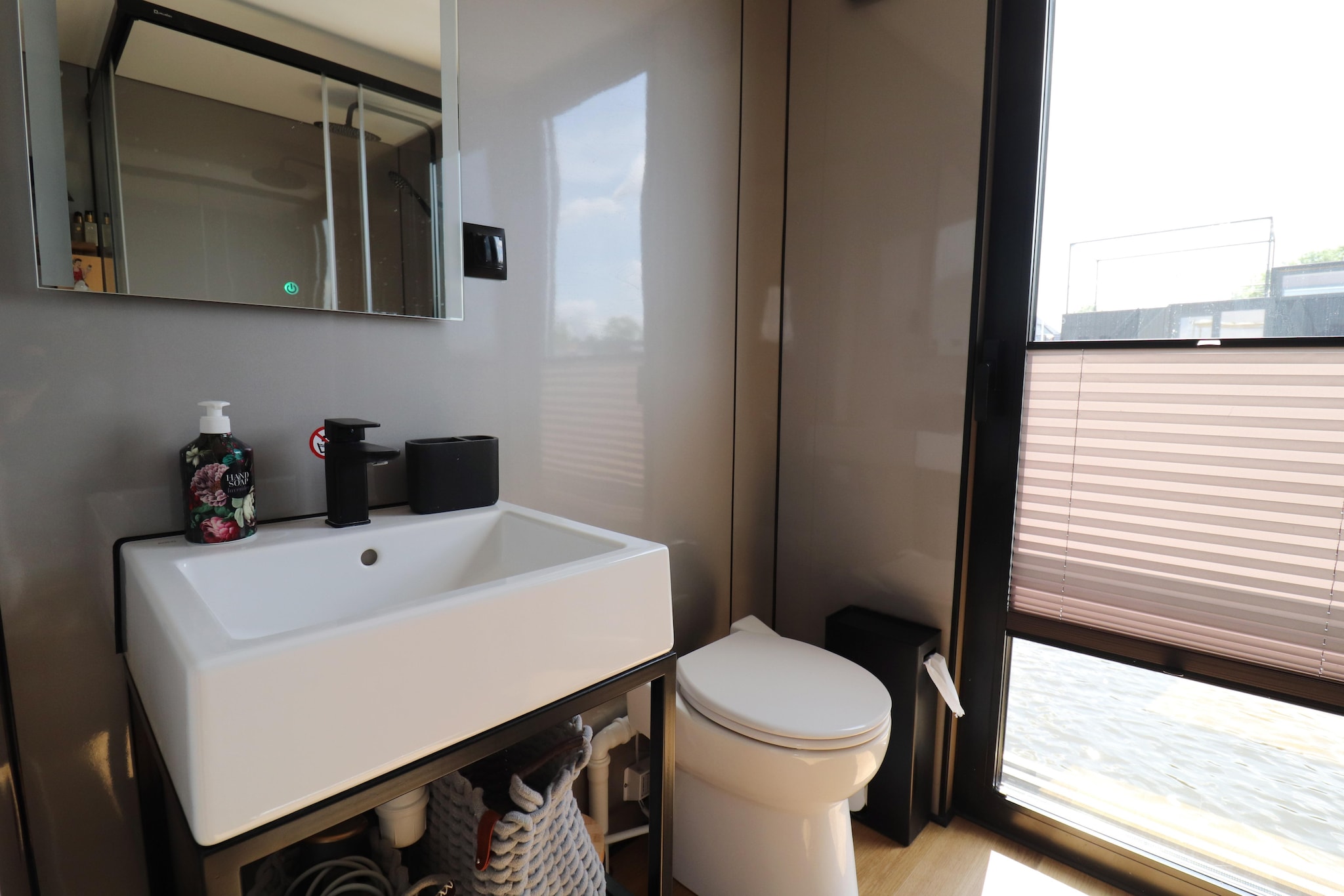 Houseboat Kohlenpott-Badkamer