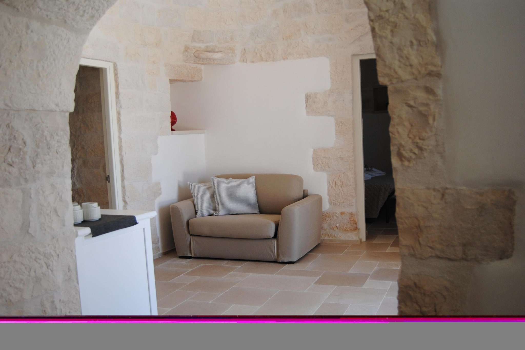 Trullo Rosa Ostuni - Living room