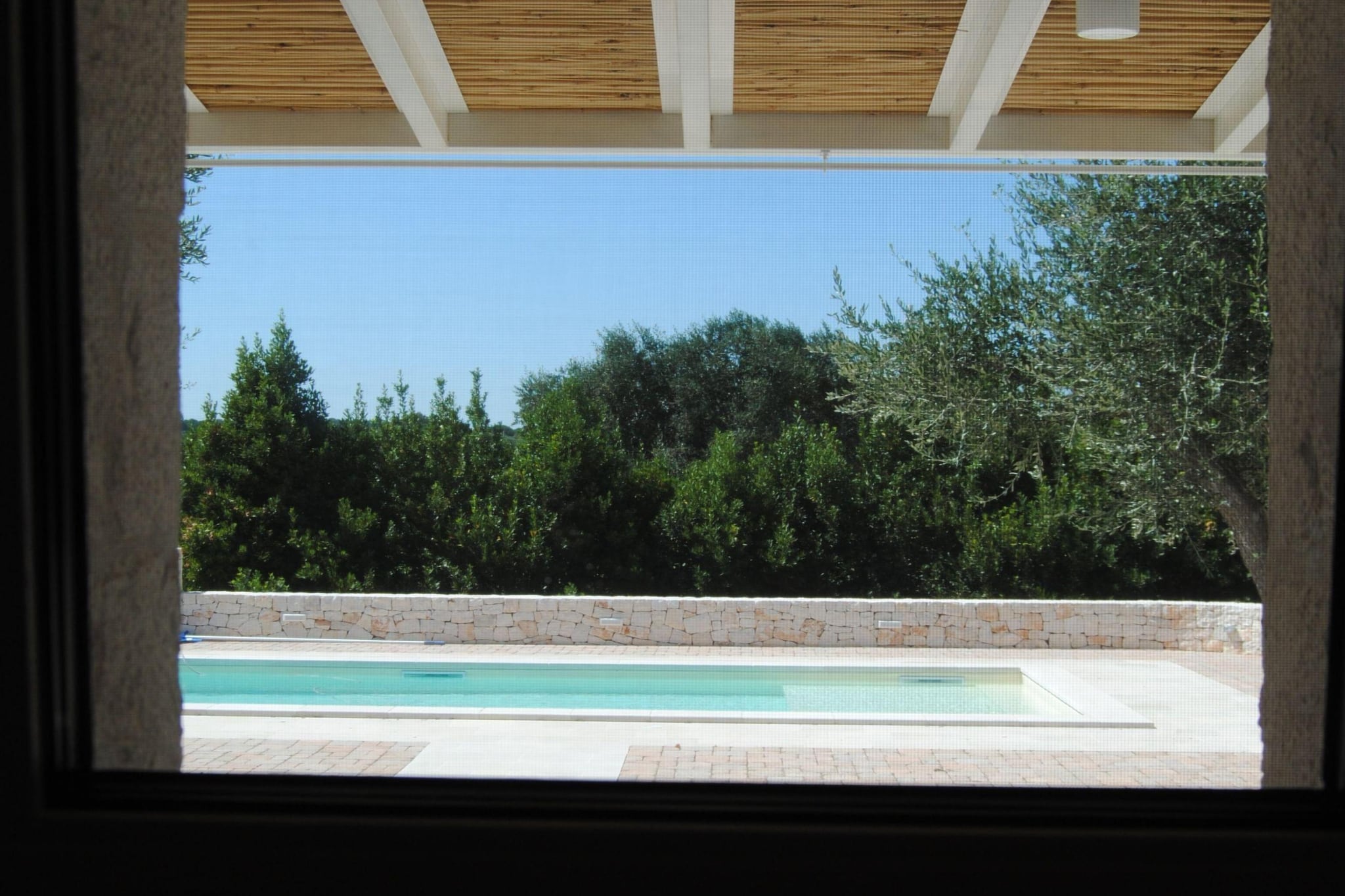 Trullo Rosa Ostuni - View in summer