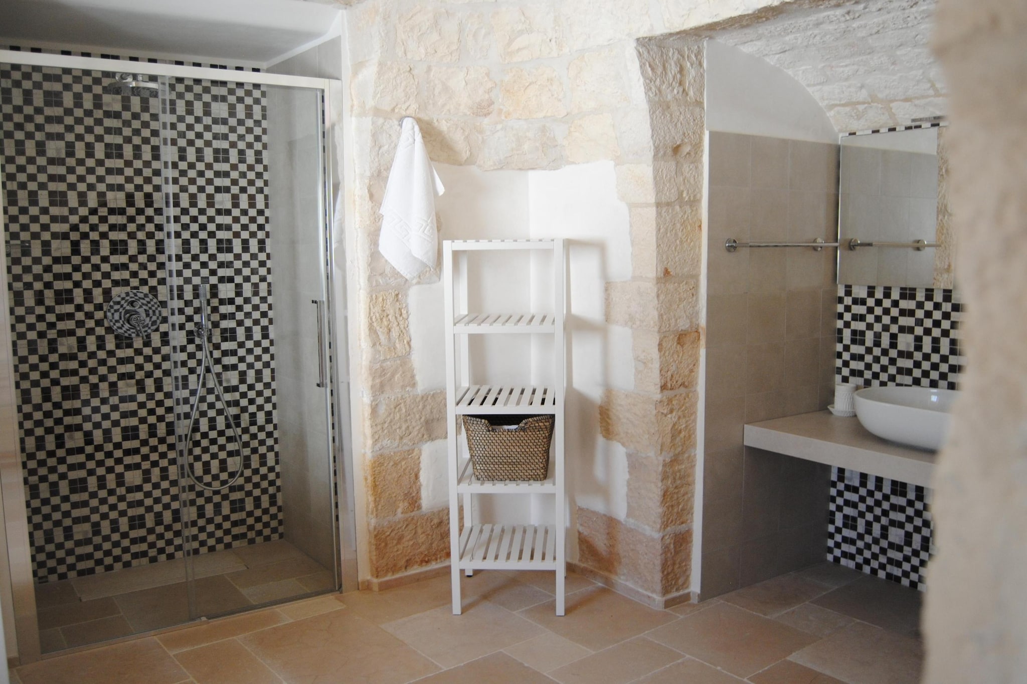 Trullo Rosa Ostuni - Bathroom