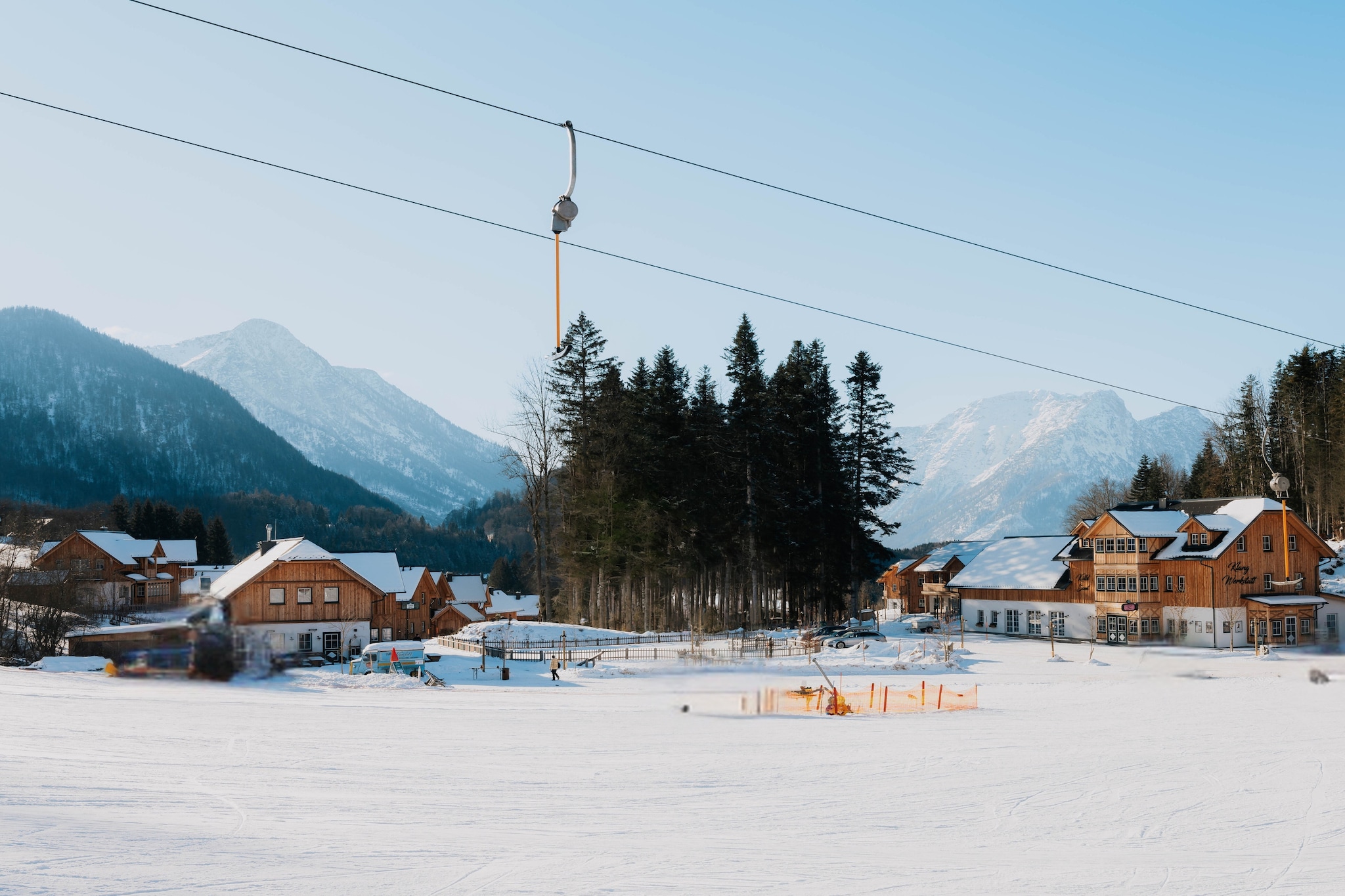 Haus Gössl-Gebiet Winter 1 km