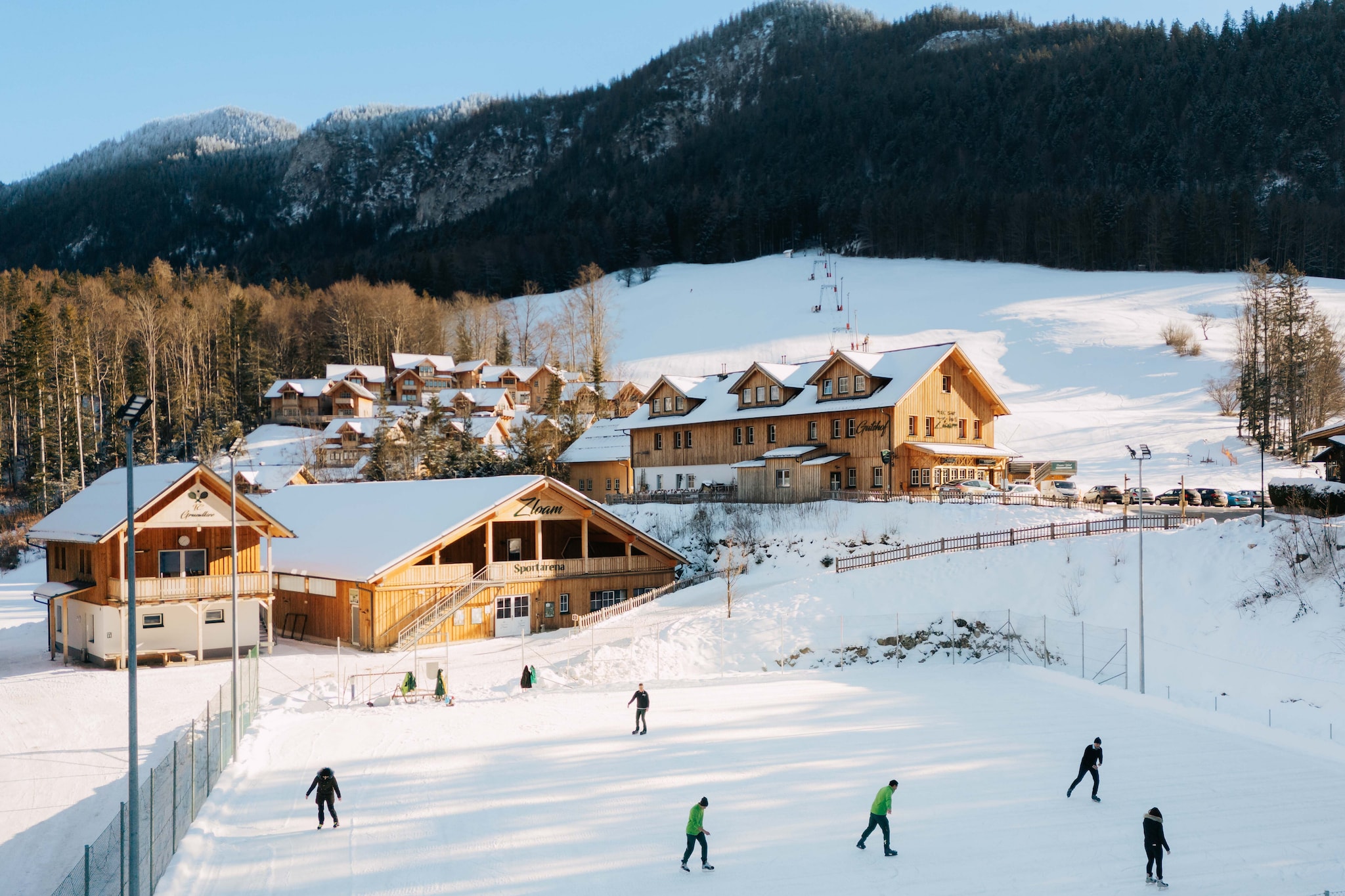 Haus Gössl-Gebiet Winter 1 km