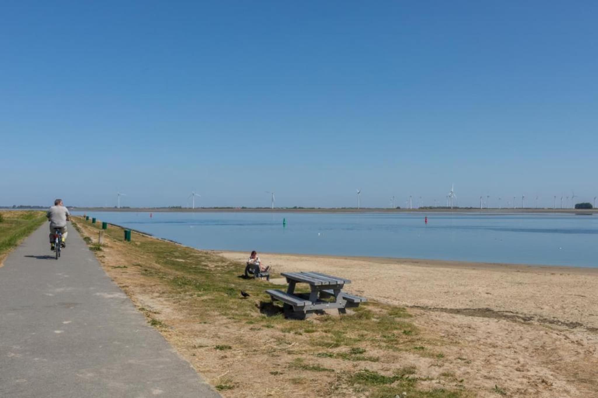 Appartement Vista Maris 'Haus am See' - Havenweg 8-30  Sint-Annaland-Gebieden zomer 20km