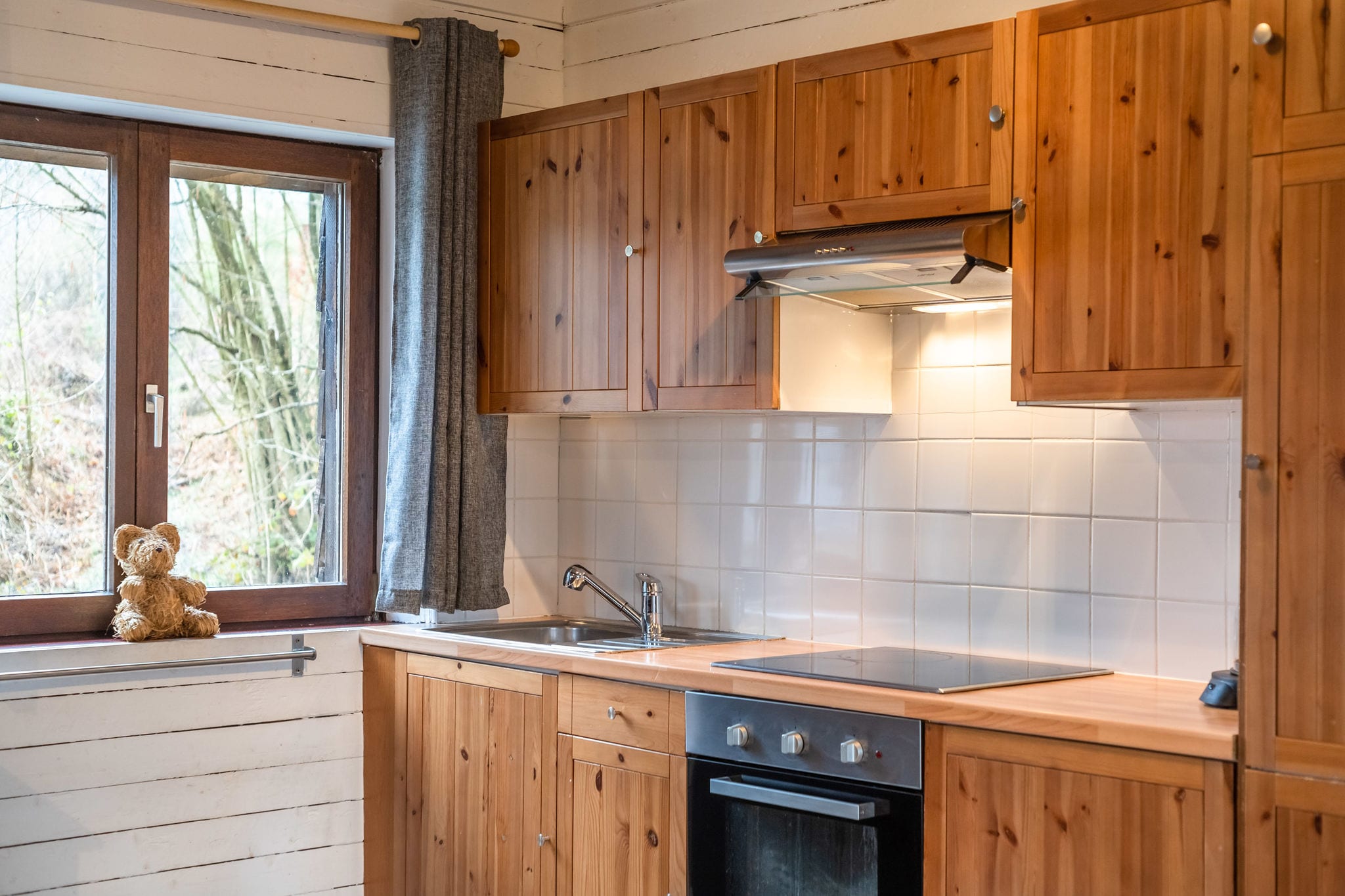 The cottage is a beautiful chalet and fully renovated