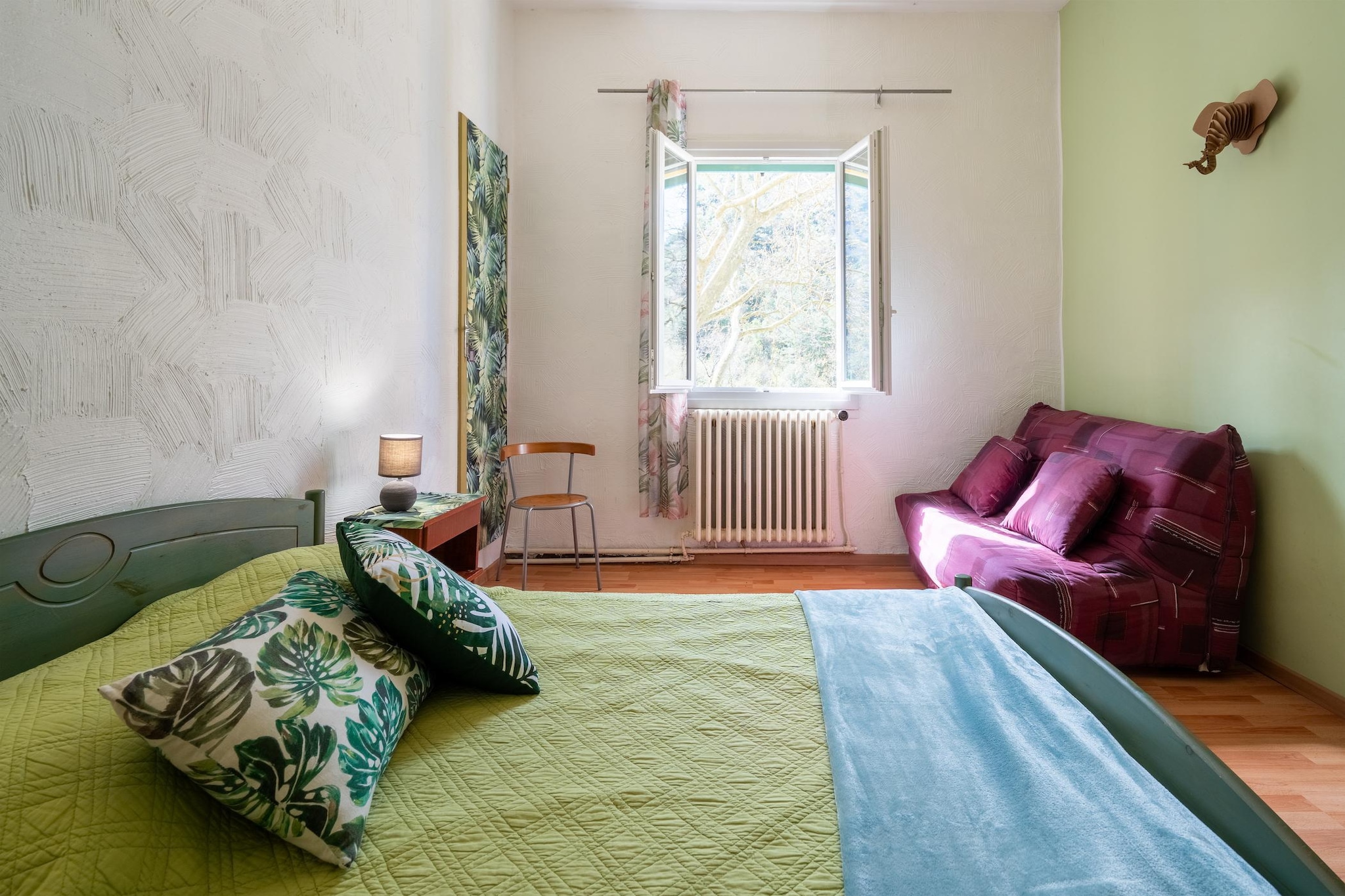 L'Atelier des Fileuses-Slaapkamer