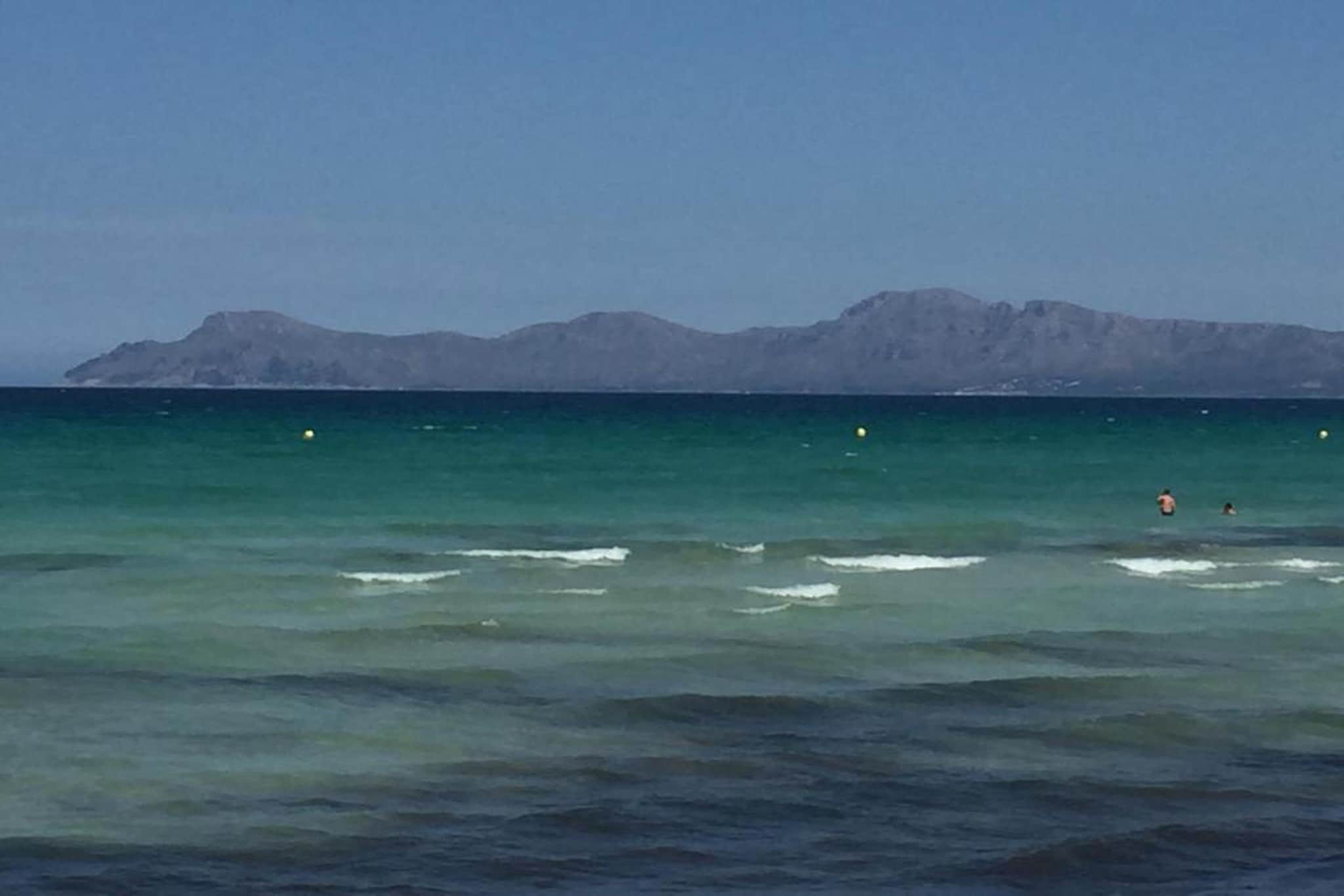 Blue Palm Beach-Gebiete Sommer 20 km
