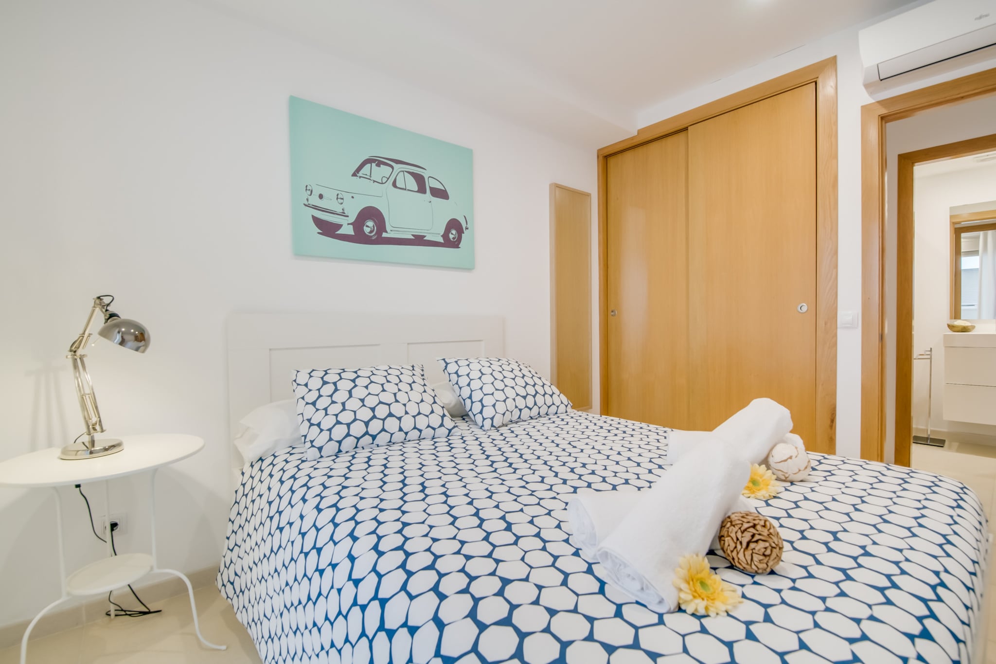 Mar Blau-Bedroom