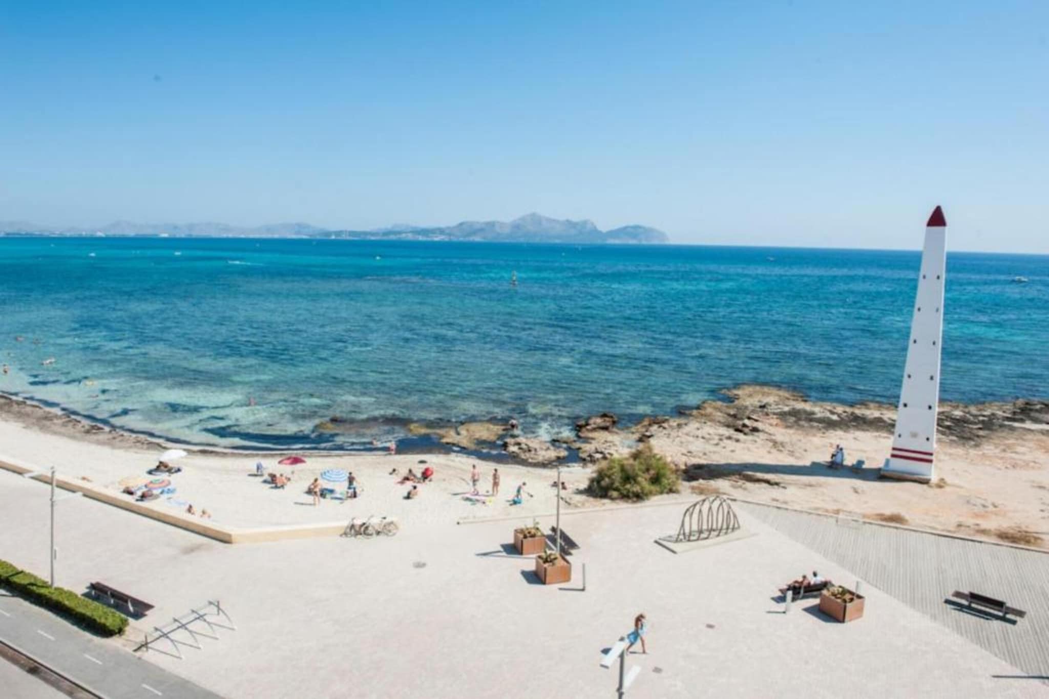 Castello Playa-Gebieden zomer 20km