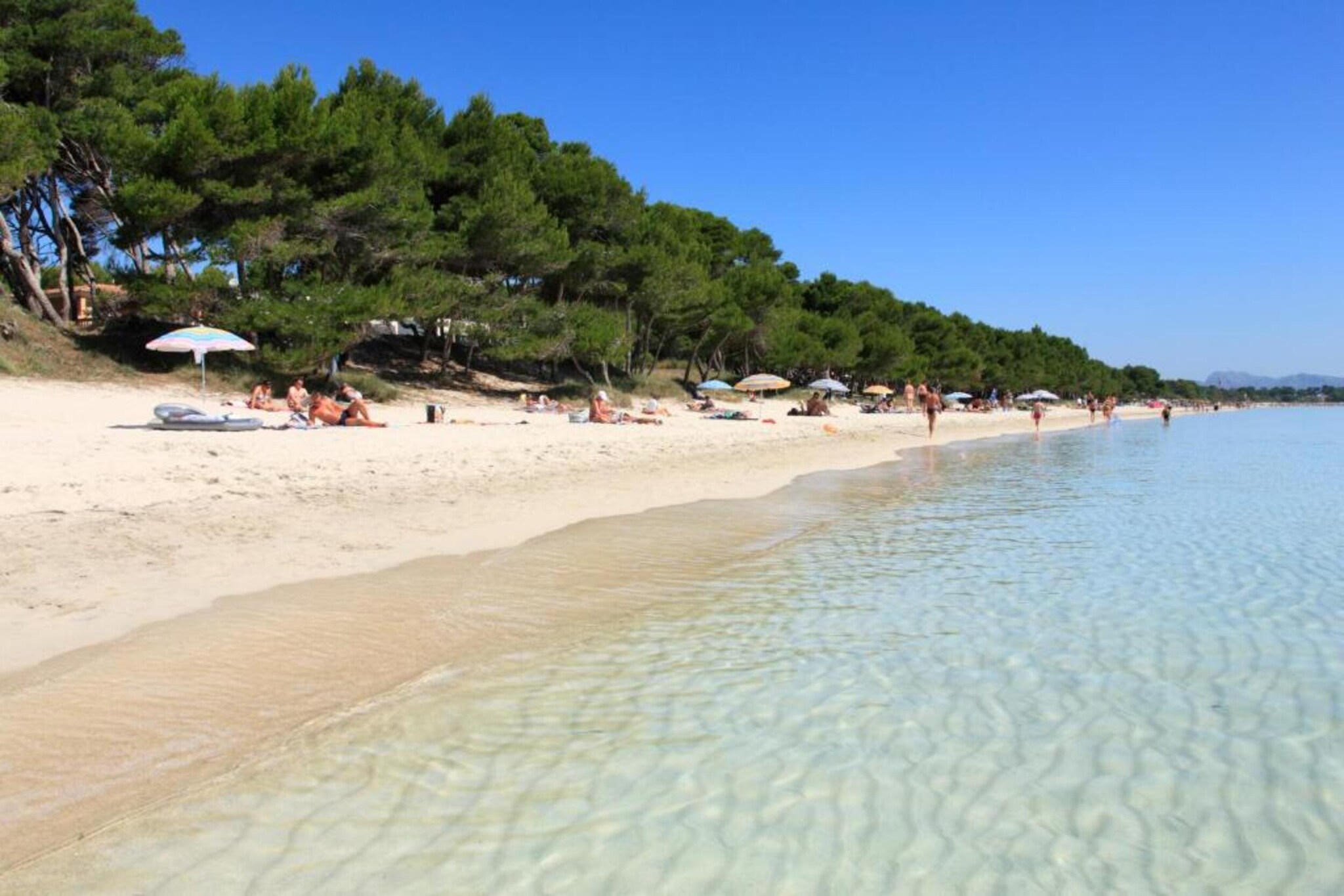 Castello Playa-Gebieden zomer 20km