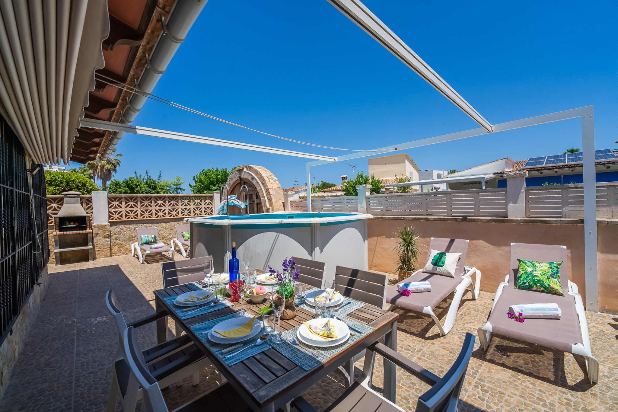 Villa Xisco-Terrace
