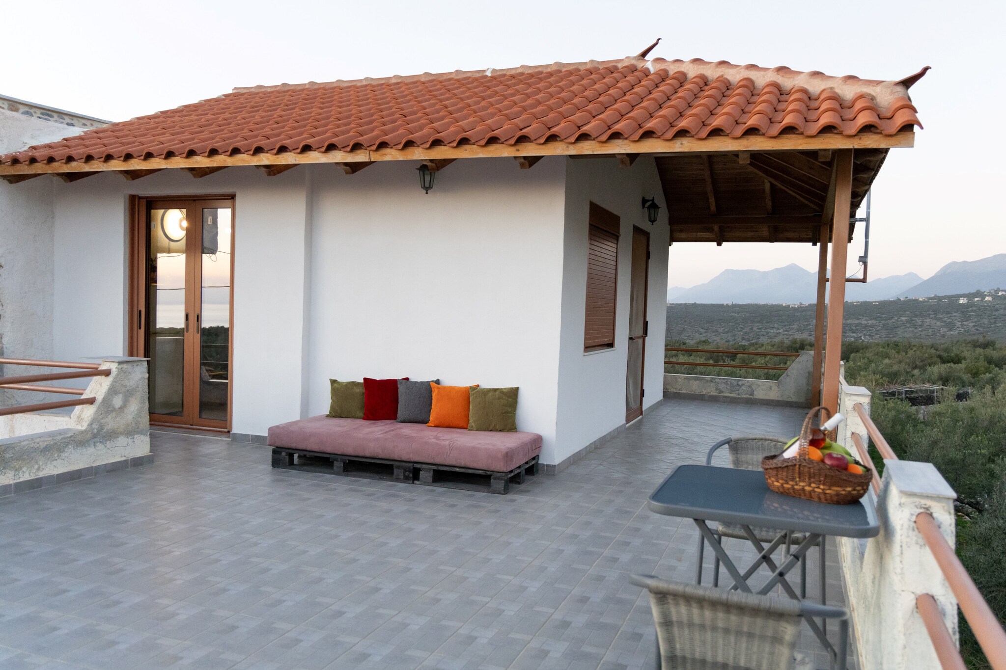 Mani Tigani View-Terrasse