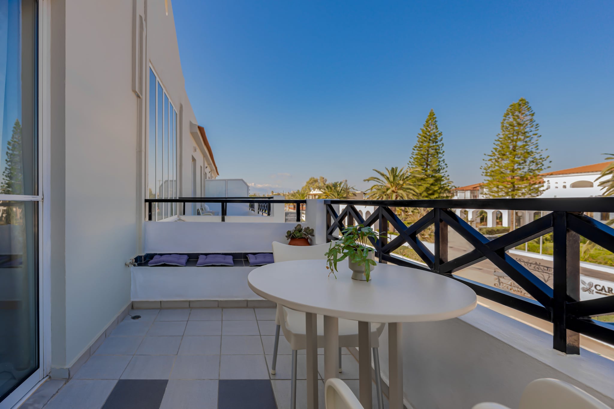 Kalimera studio 3-Balcon-terrasse