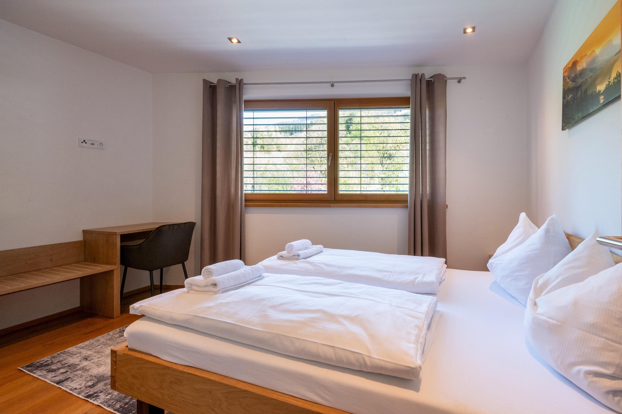 Penthouse Fuchs 1 - Schlafzimmer